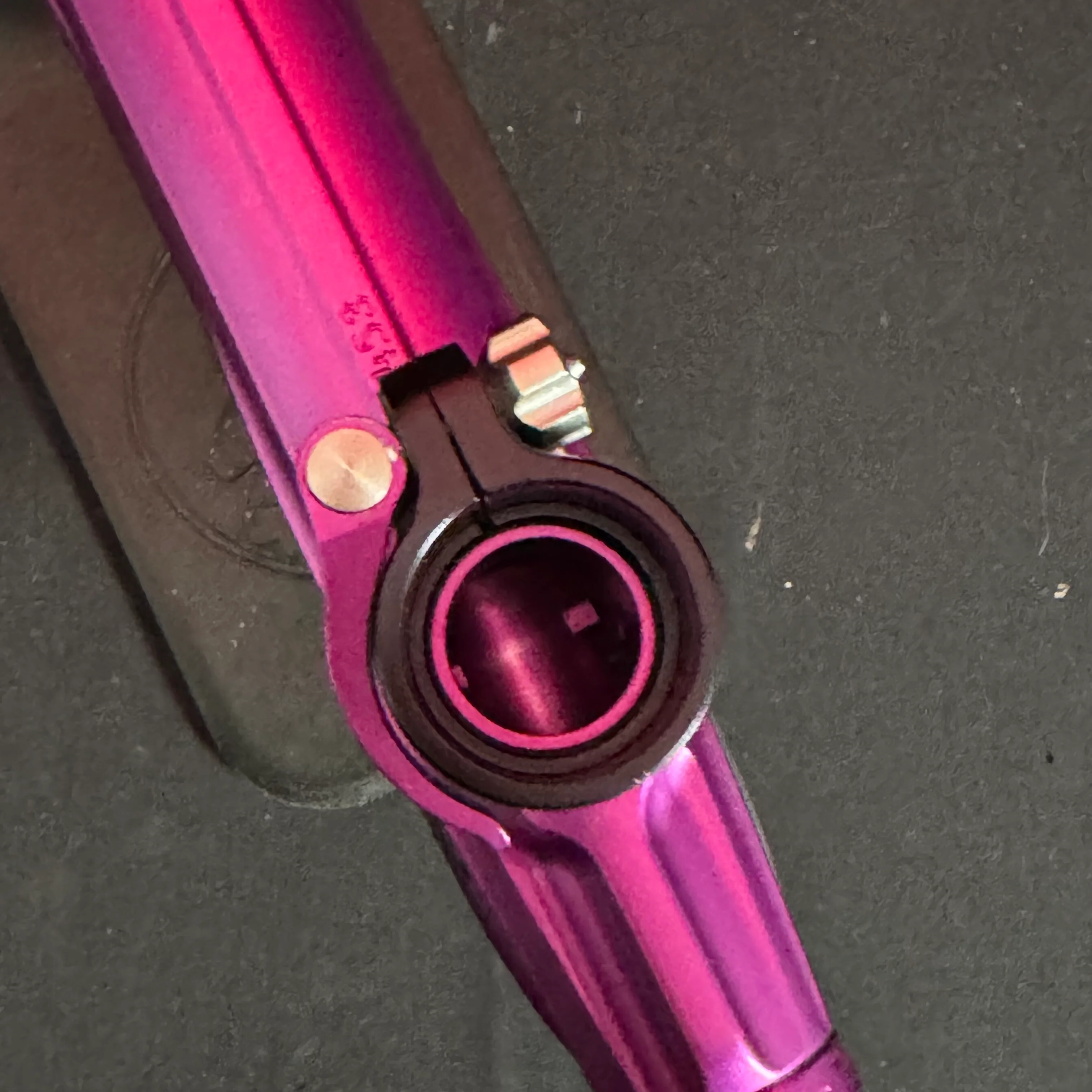 Used Planet Eclipse CS2 Paintball Gun - Dust Purple/Black w/ Scythe Trigger - Image 9