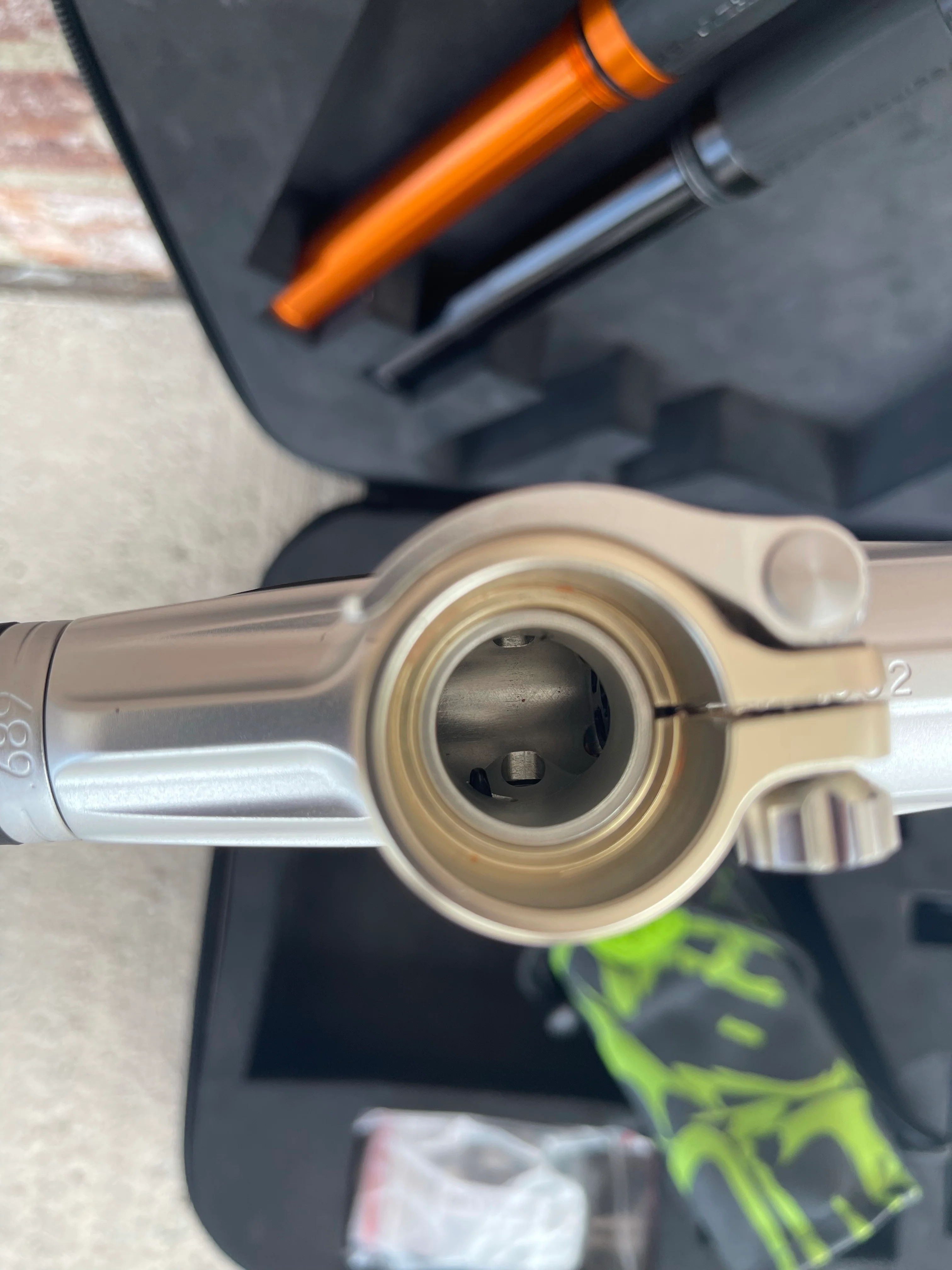 Used Planet Eclipse CS2 Paintball Gun - Inca 2 w/ Silver Eye Covers & Gen 1 Silencio Tip - Image 6