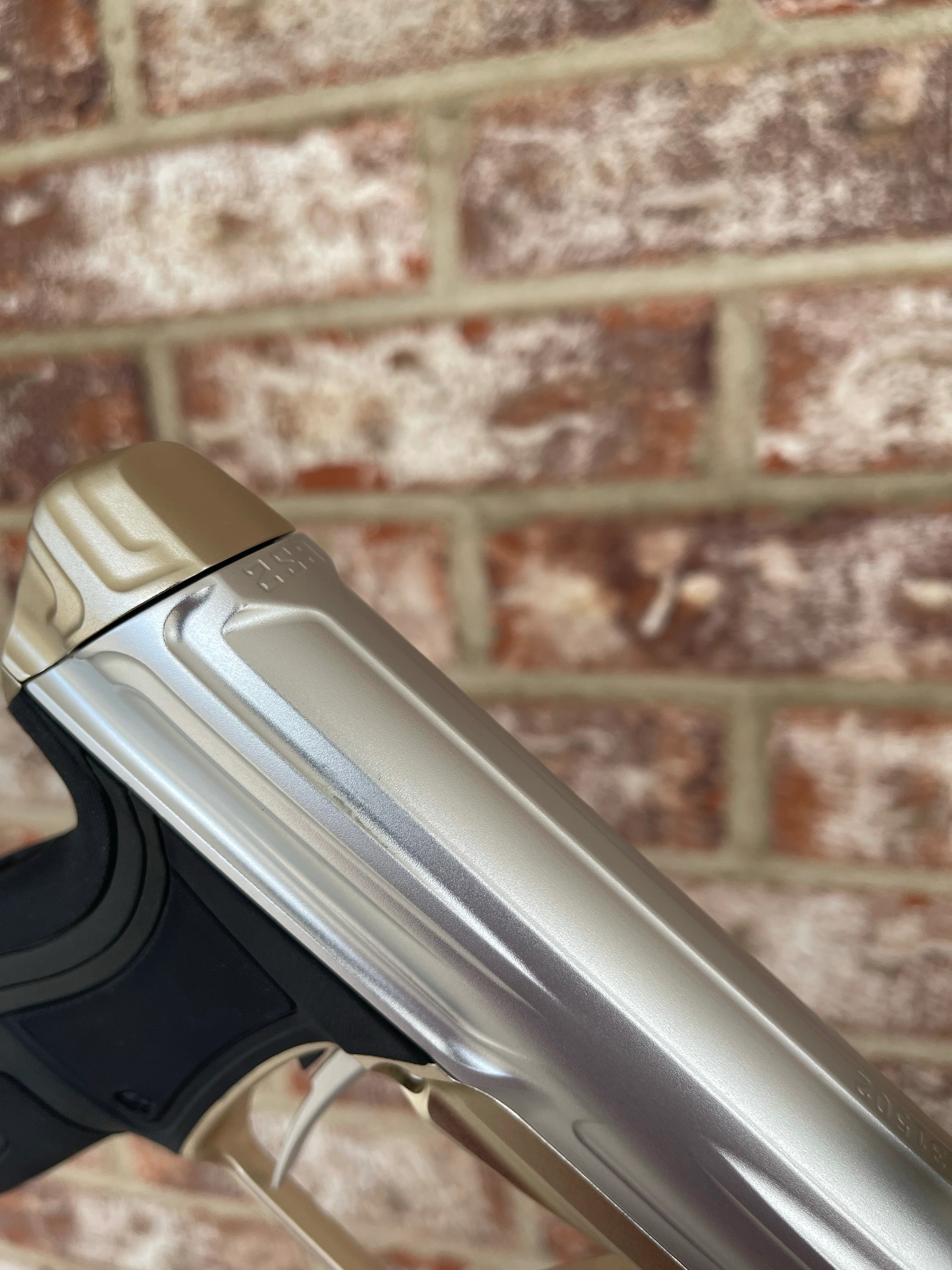 Used Planet Eclipse CS2 Paintball Gun - Inca 2 w/ Silver Eye Covers & Gen 1 Silencio Tip - Image 9