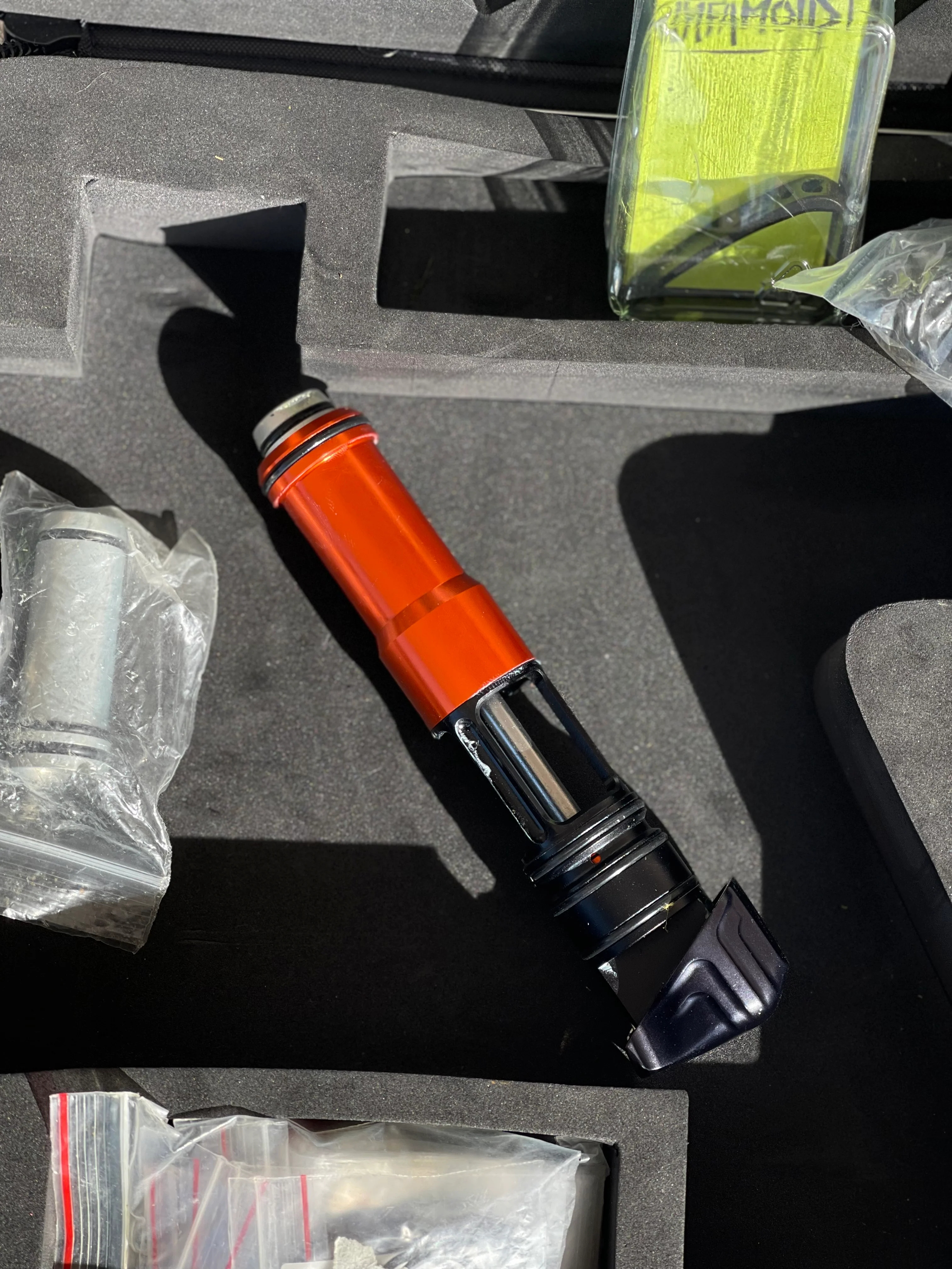 Used Planet Eclipse CS2 Paintball Gun - Kryptonite w/ Infamous Deuce Trigger - Image 9