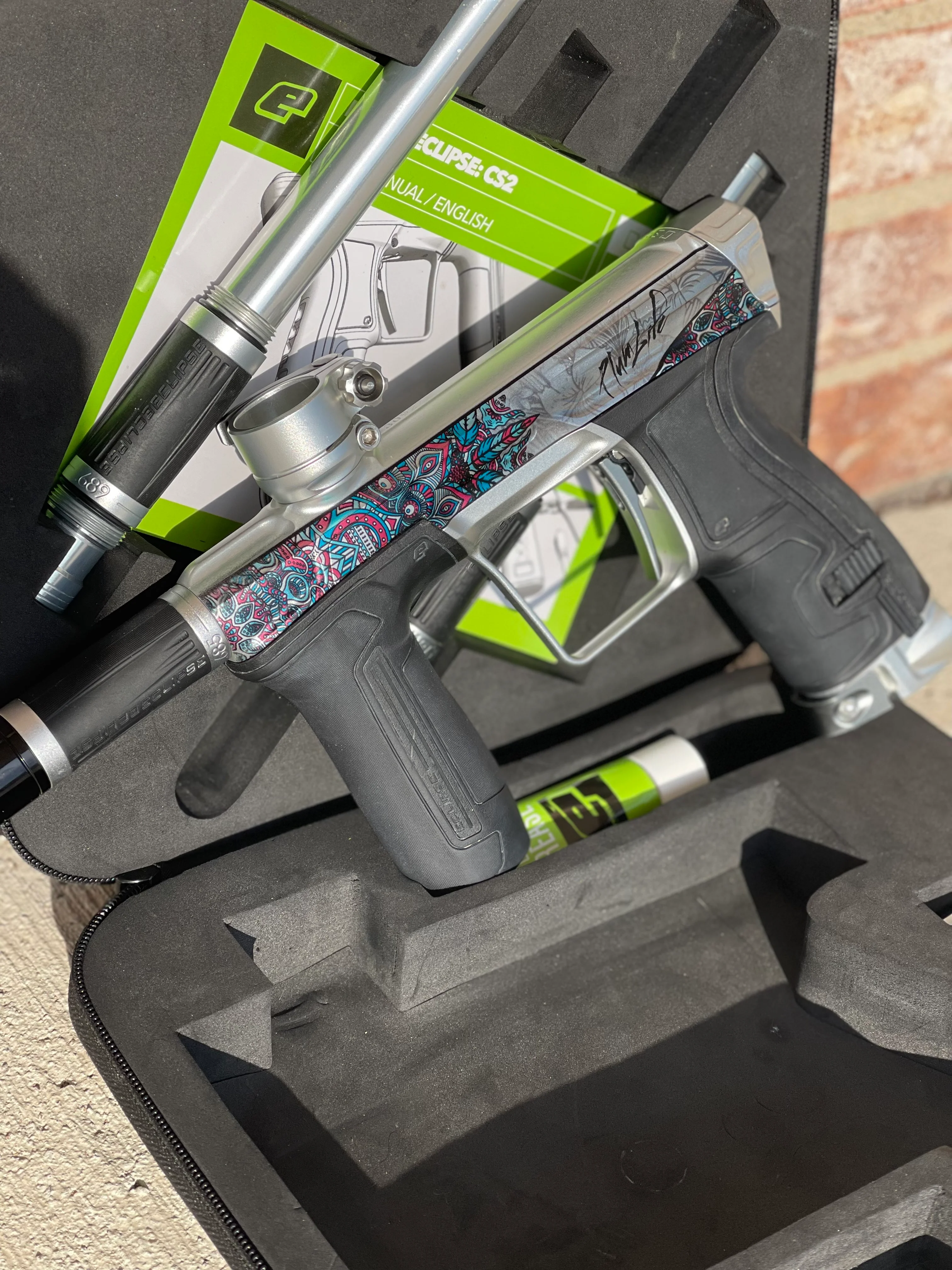 Used Planet Eclipse CS2 Paintball Gun - LE Plum Life # 4 - Image 4