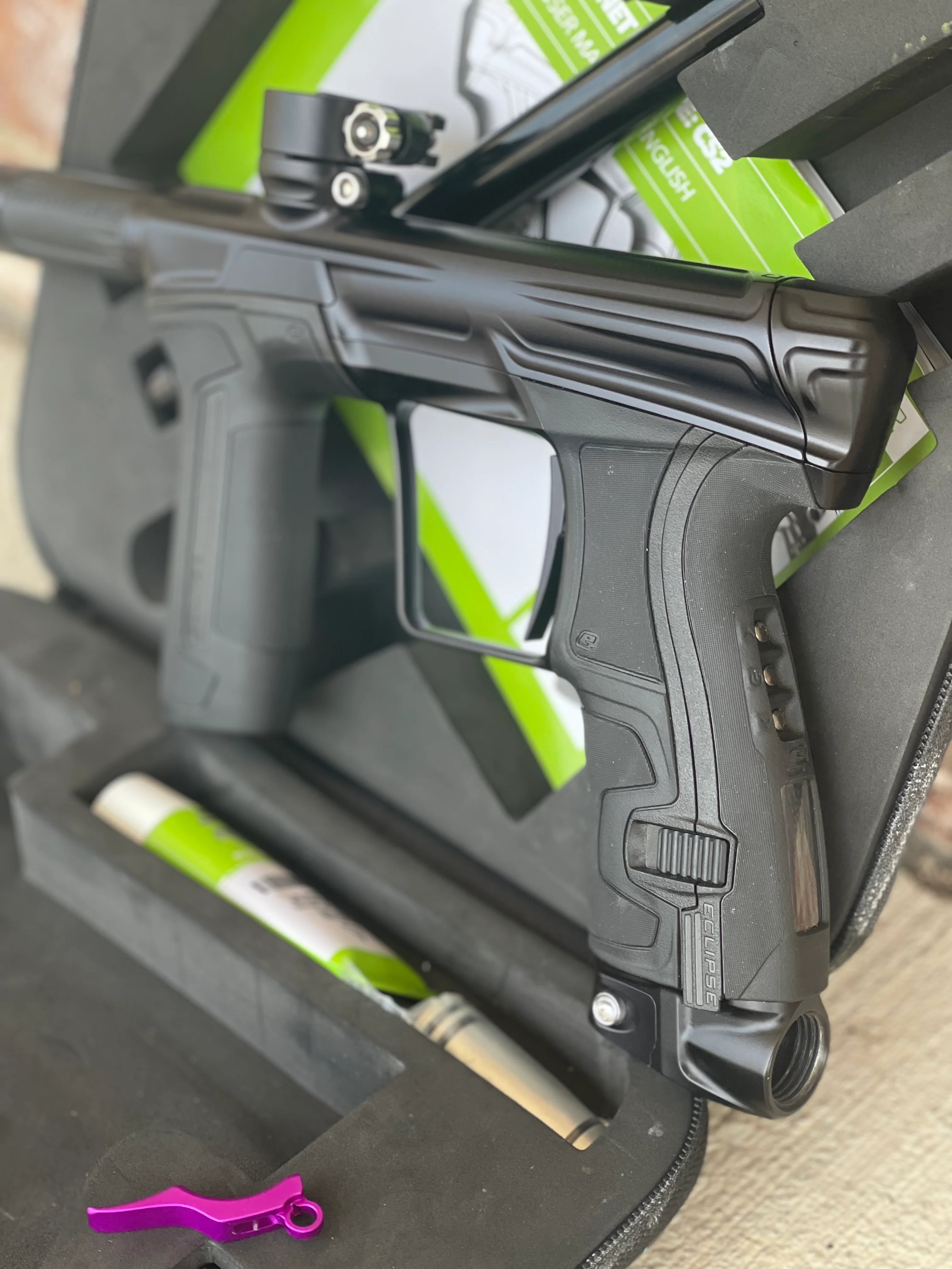 Used Planet Eclipse CS2 Paintball Gun - Midnight - Image 3
