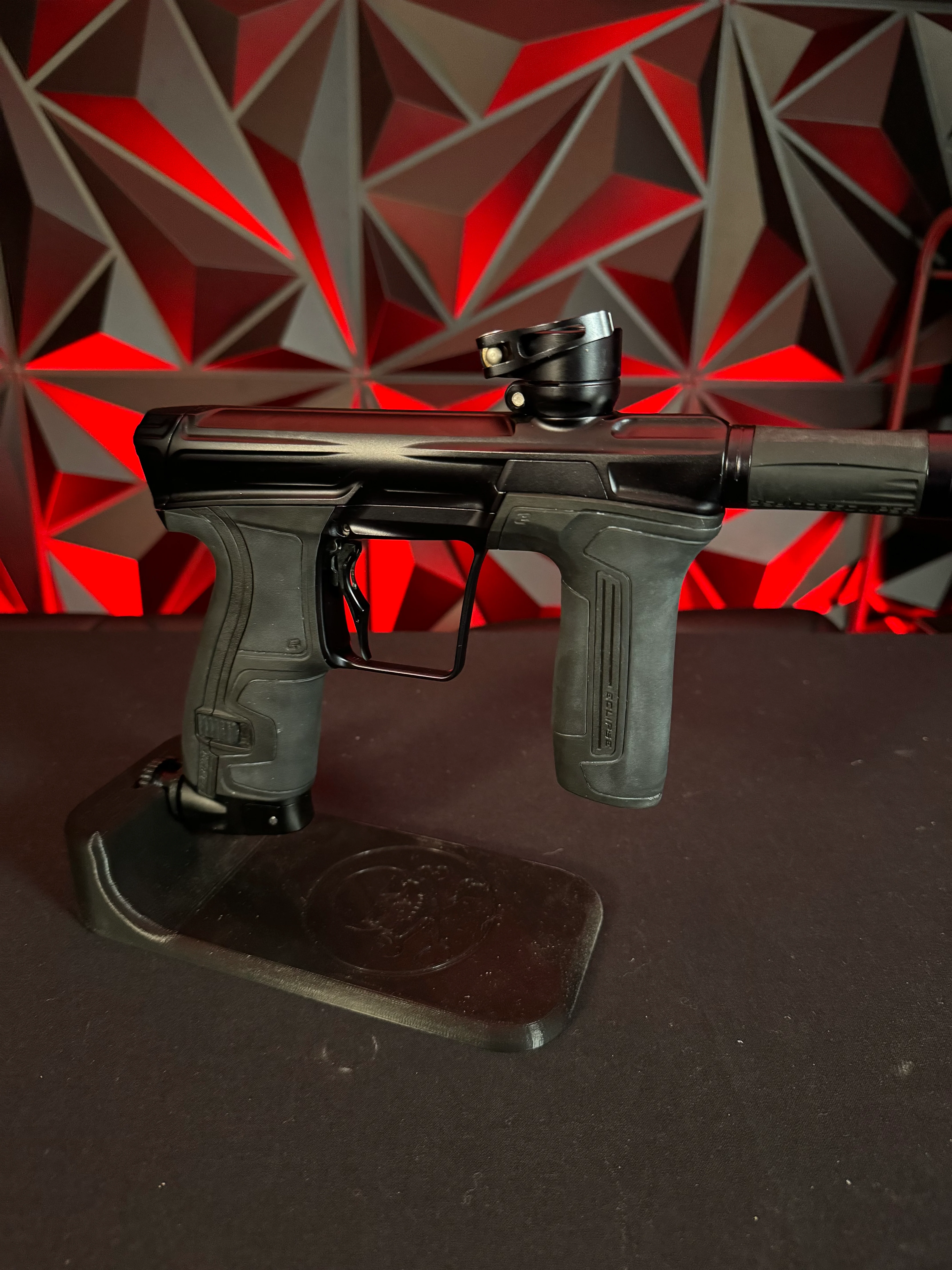 Used Planet Eclipse CS2 Paintball Gun - Midnight w/3 FL Inserts and Infamous Deuce Trigger - Image 6