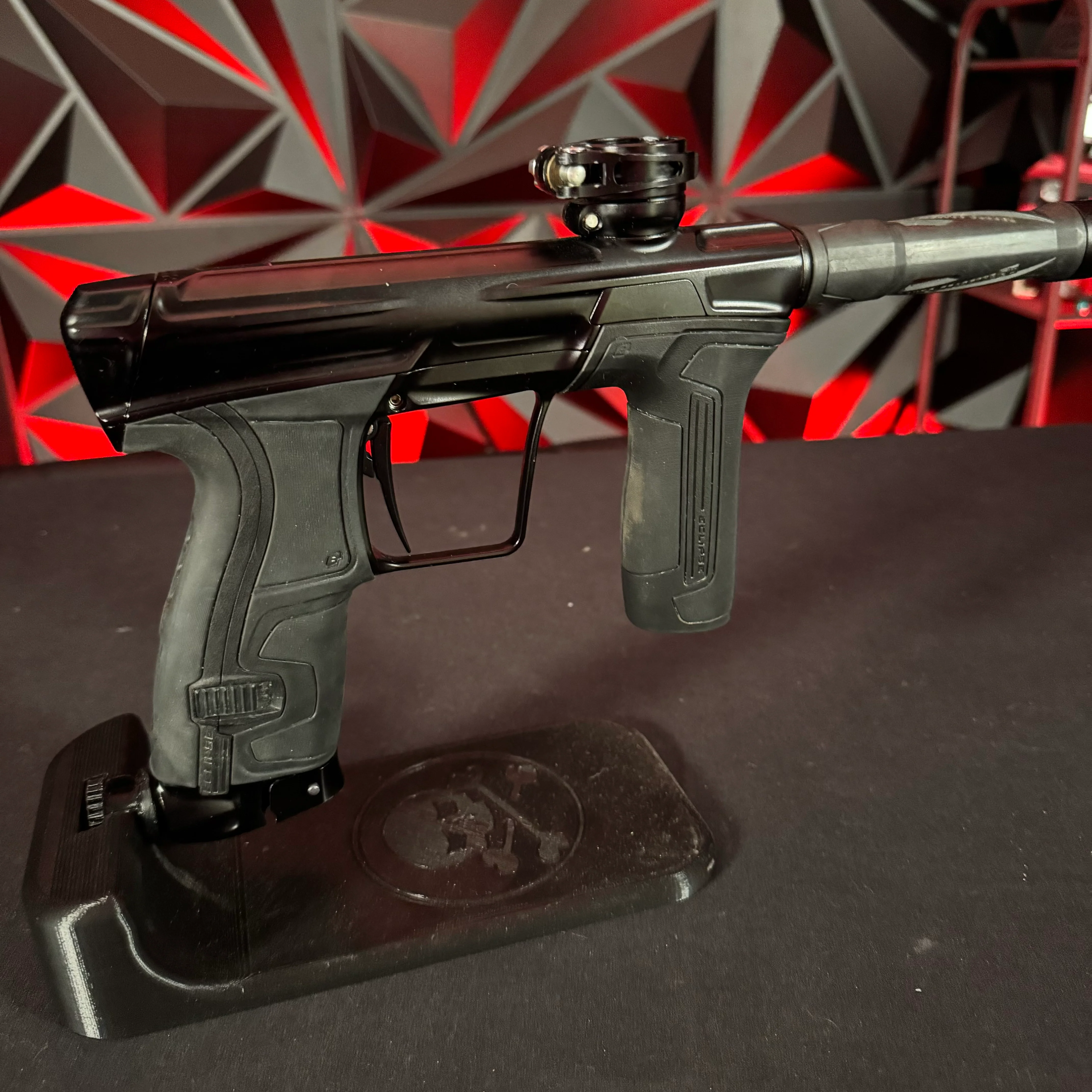 Used Planet Eclipse CS2 Paintball Gun - Midnight w/Carbon IC Barrel - Image 2