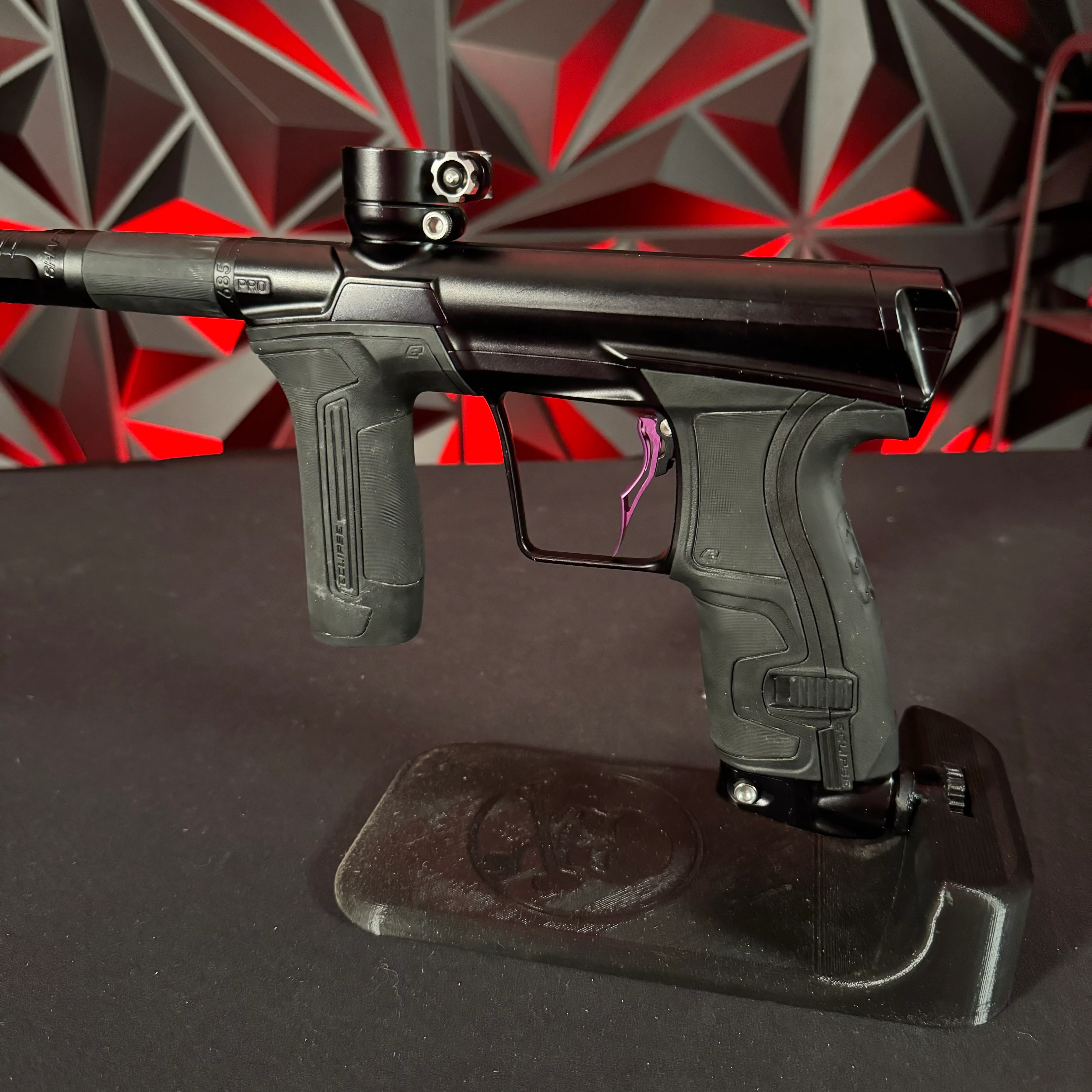 Used Planet Eclipse CS2 Pro Paintball Gun - Midnight w/Infamous Deuce Trigger - Image 3