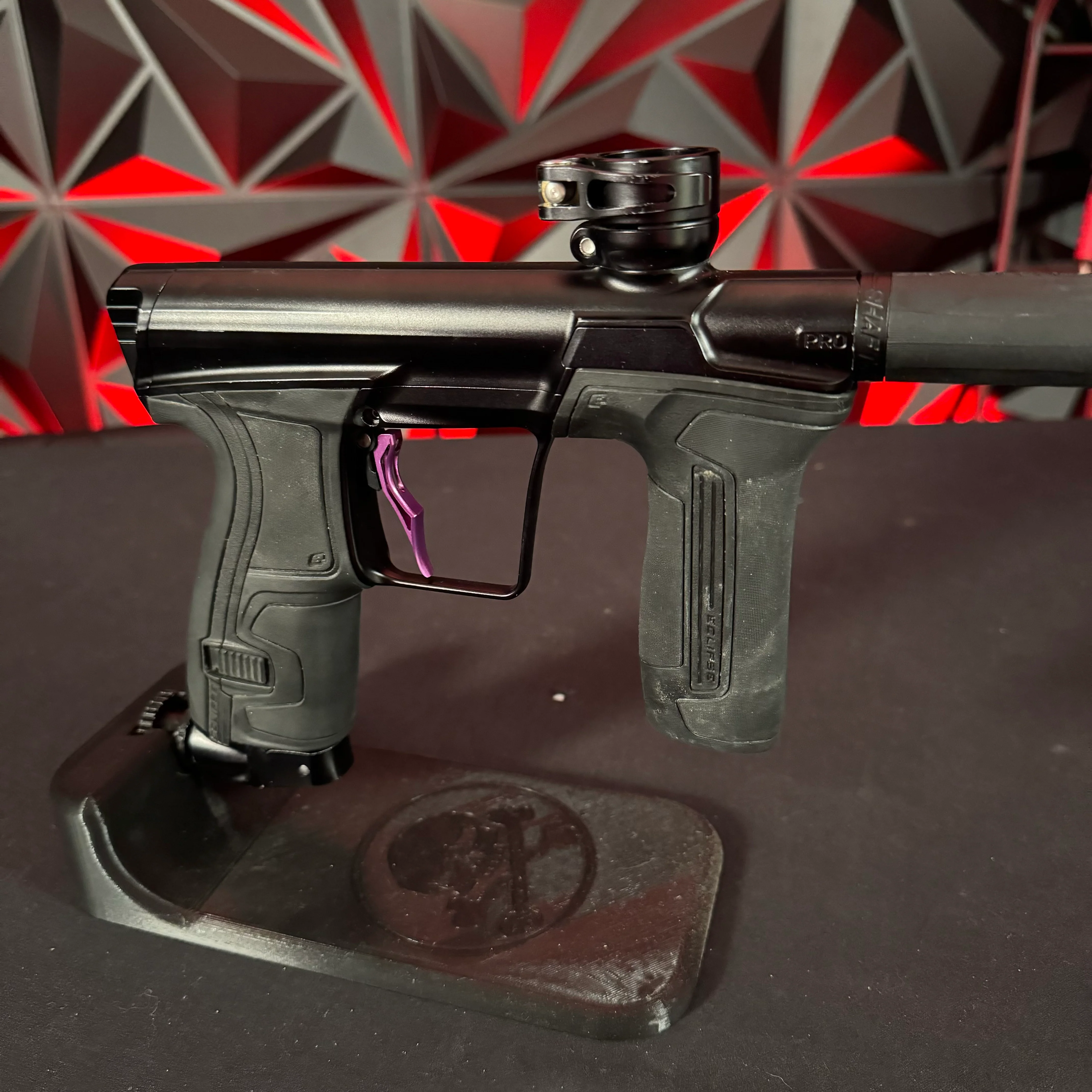Used Planet Eclipse CS2 Pro Paintball Gun - Midnight w/Infamous Deuce Trigger - Image 4