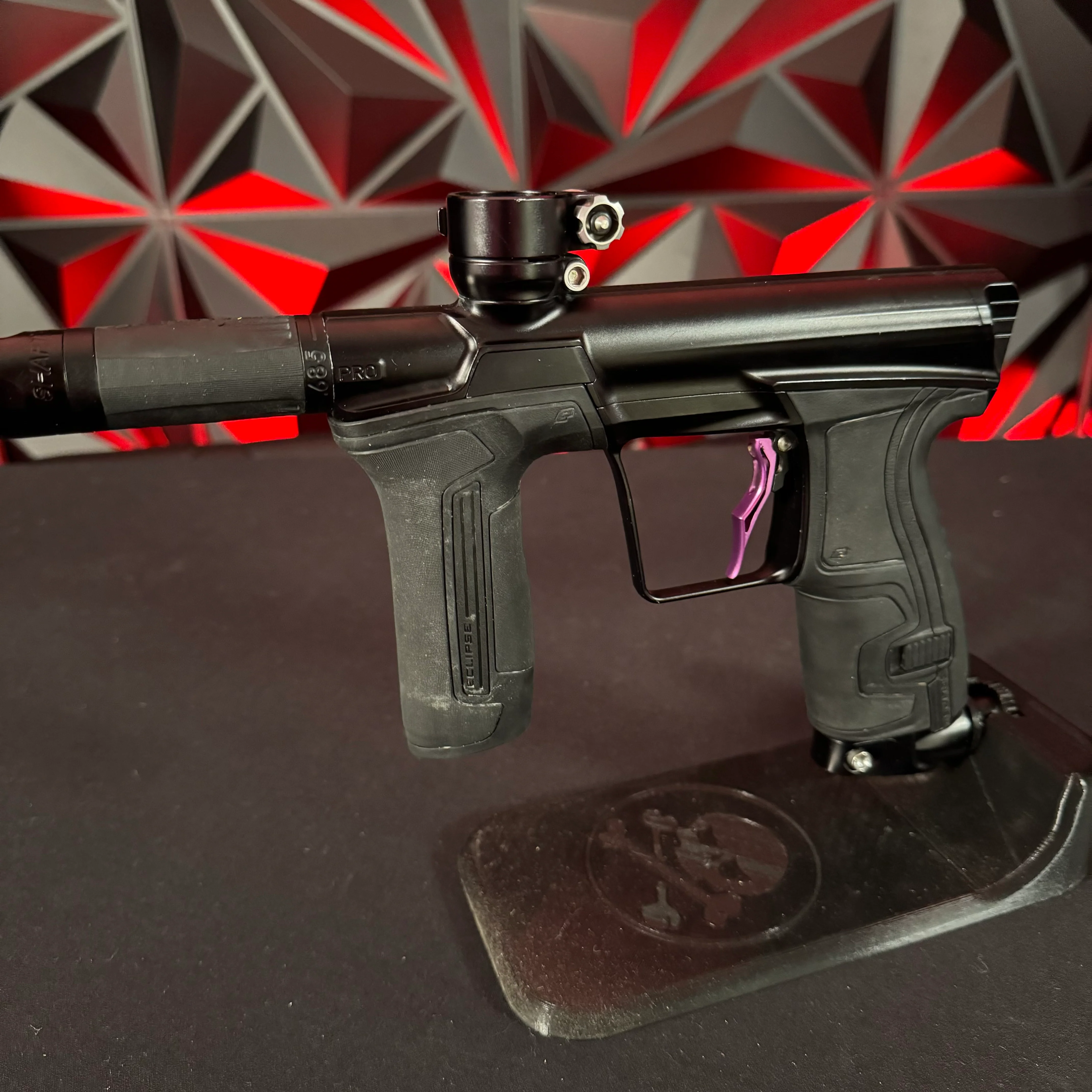 Used Planet Eclipse CS2 Pro Paintball Gun - Midnight w/Infamous Deuce Trigger - Image 5
