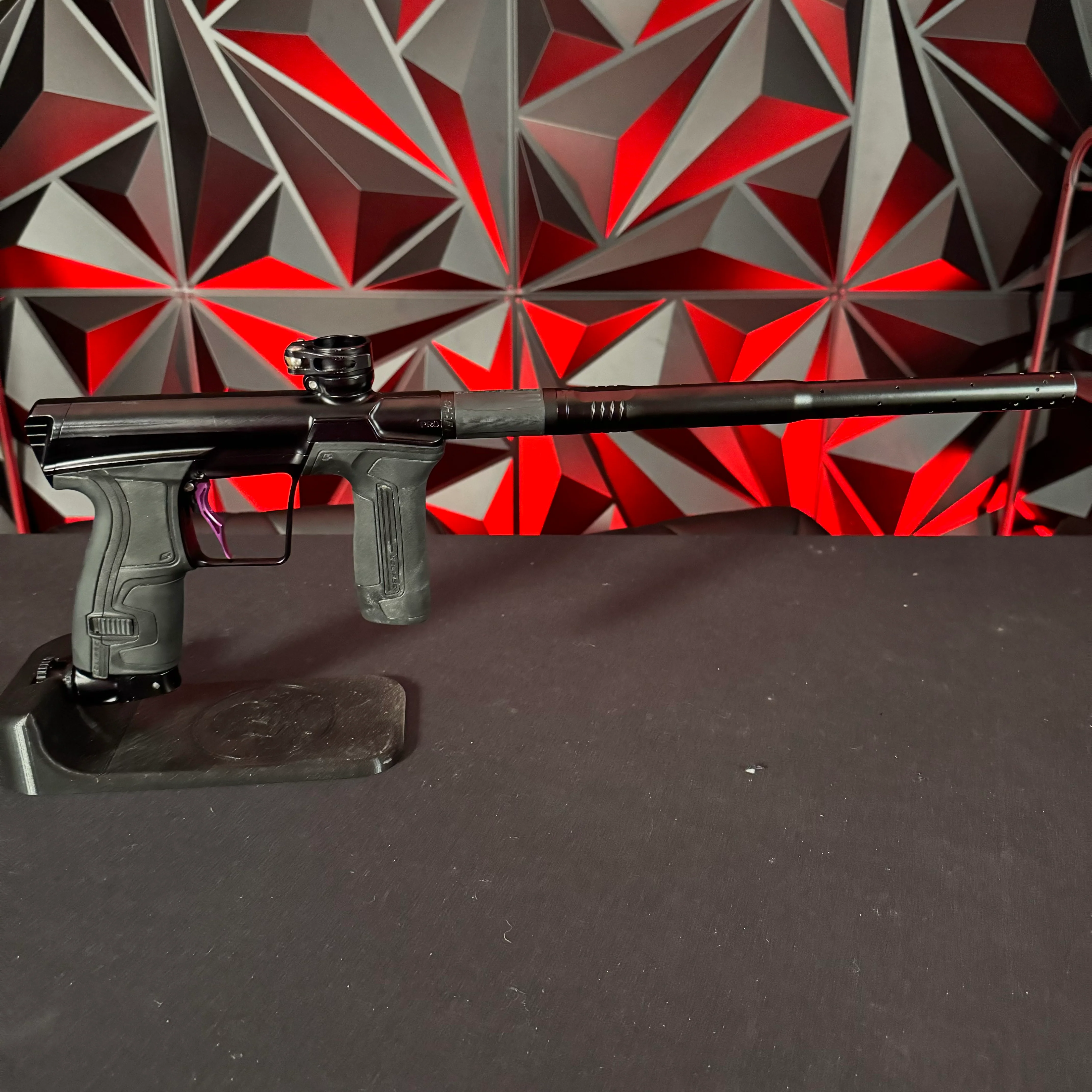 Used Planet Eclipse CS2 Pro Paintball Gun - Midnight w/Infamous Deuce Trigger - Image 6