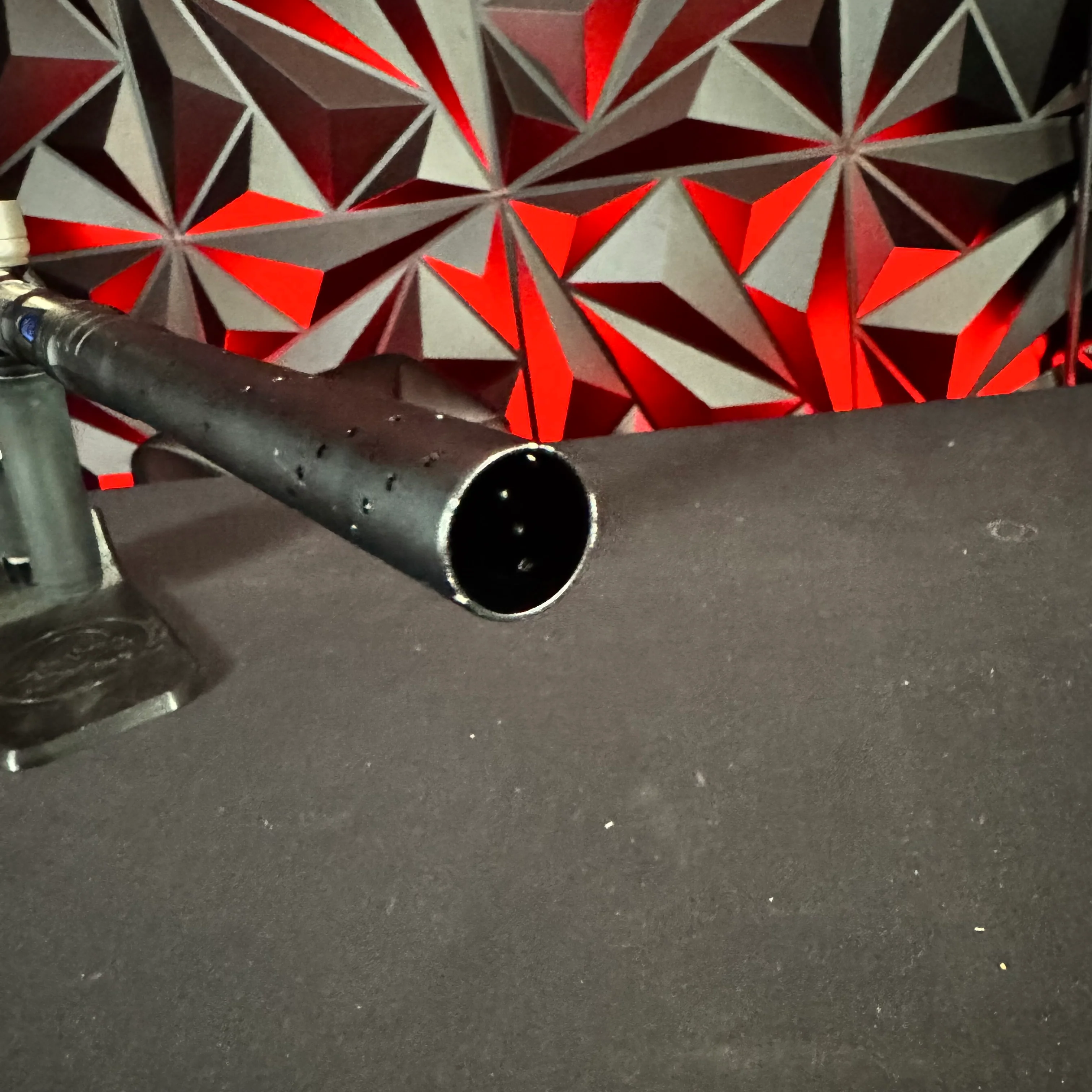 Used Planet Eclipse CS2 Paintball Marker- Black/Sandstone w/Dust Eye Covers & s63 Barrel System - Image 10