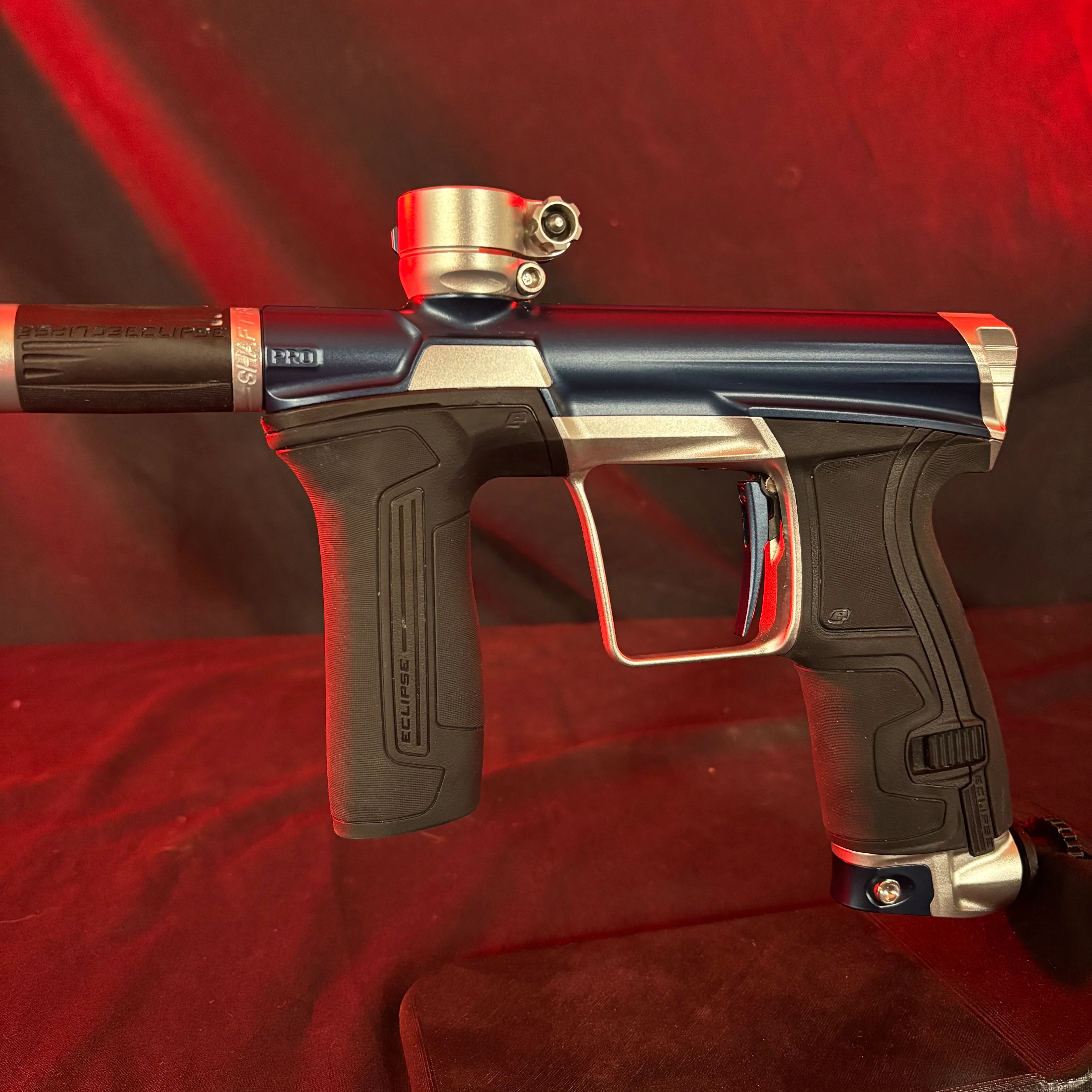 Used Planet Eclipse CS2 Paintball Gun - Blue/Silver - Image 5