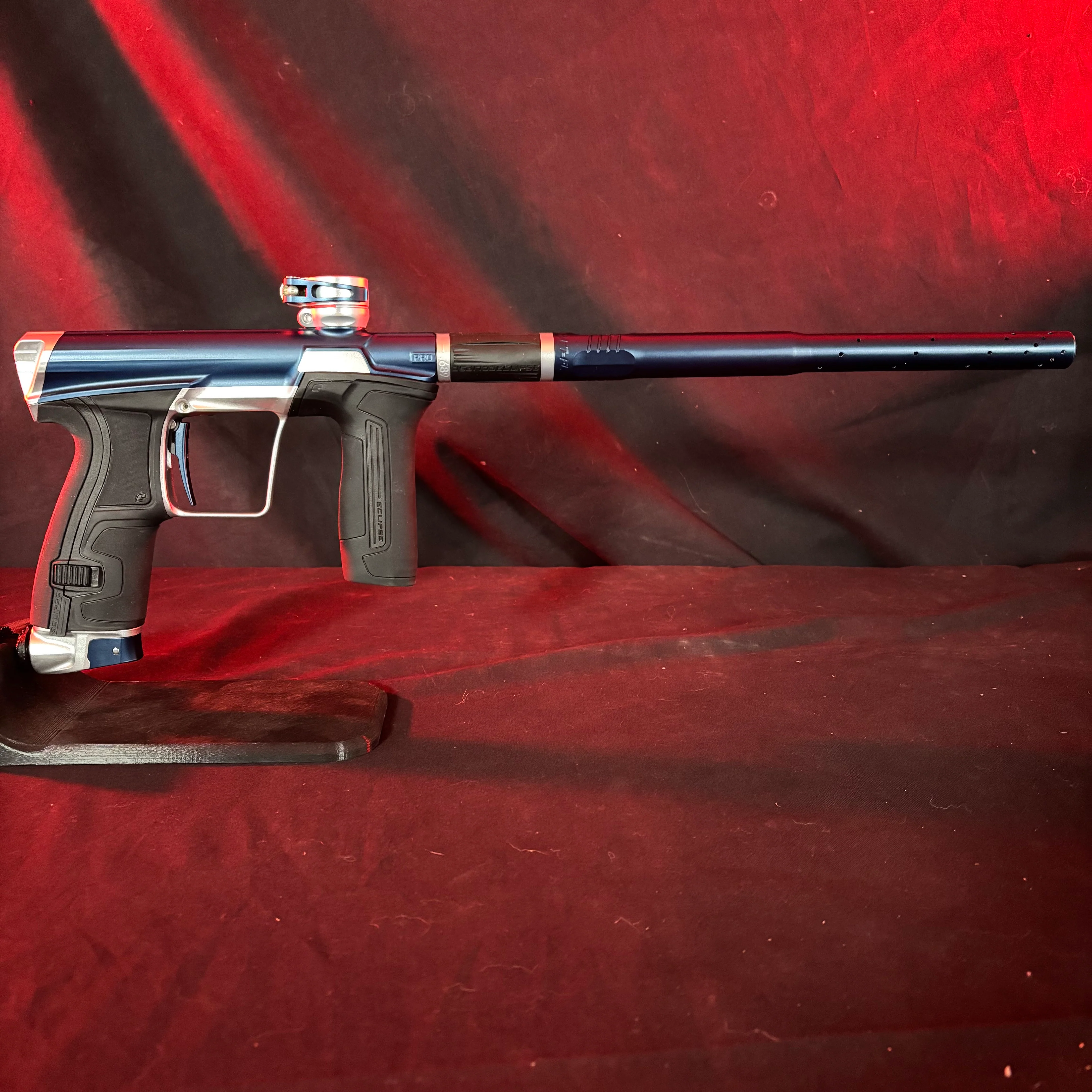 Used Planet Eclipse CS2 Paintball Gun - Blue/Silver - Image 6