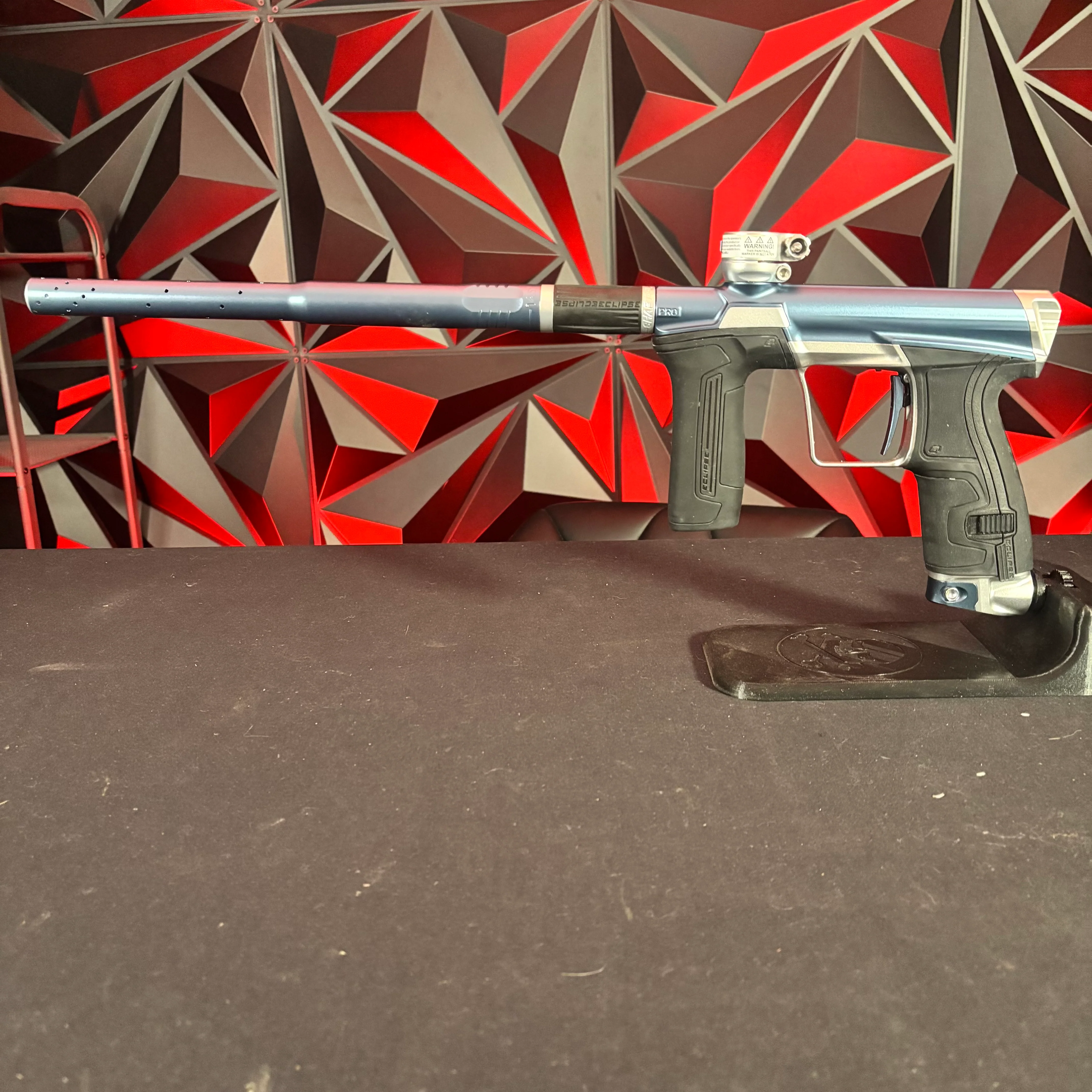 Used Planet Eclipse CS2 Pro Paintball Gun - Blue/Silver - Image 7