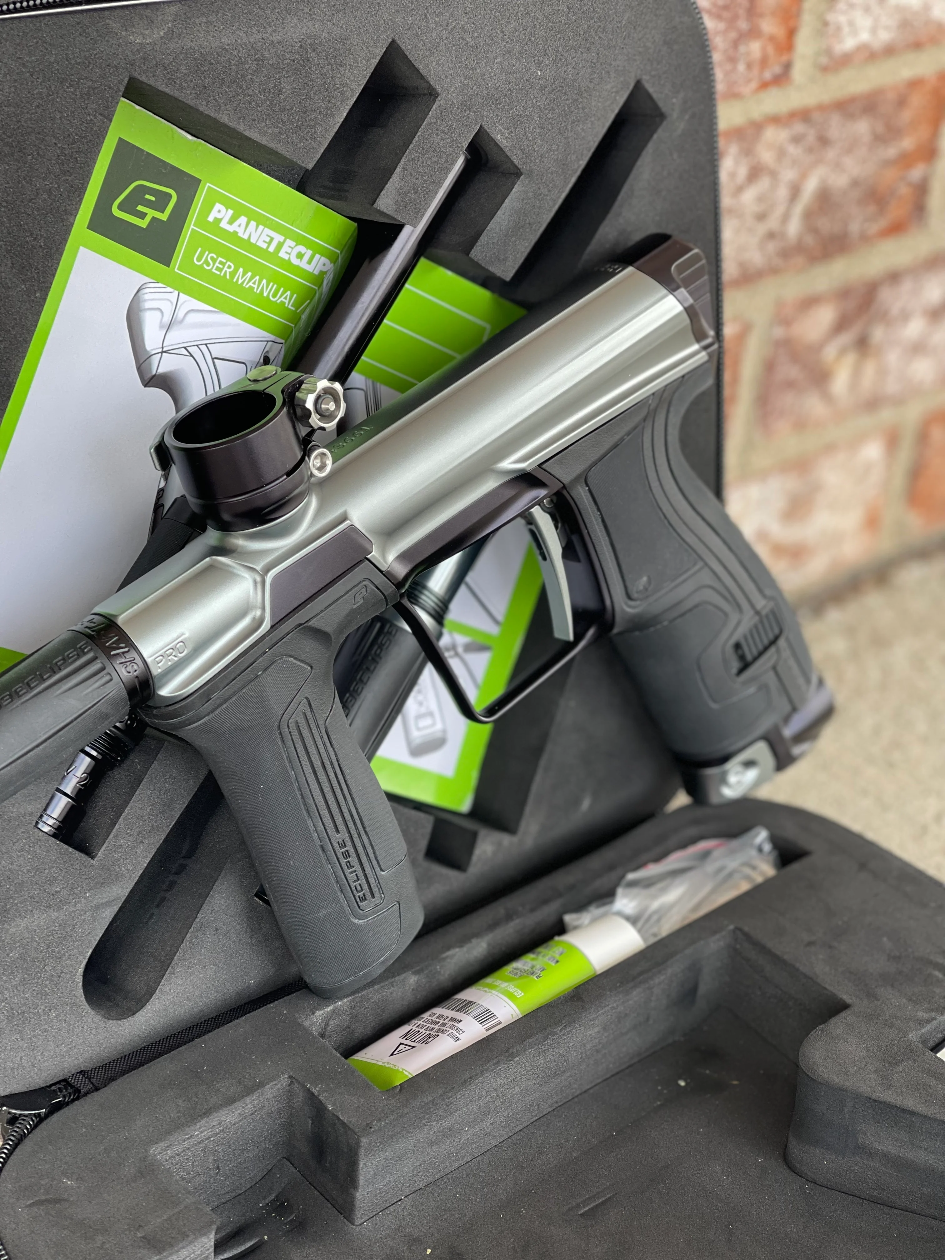 Used Planet Eclipse CS2 Pro Paintball Gun - Grey / Black - Image 4