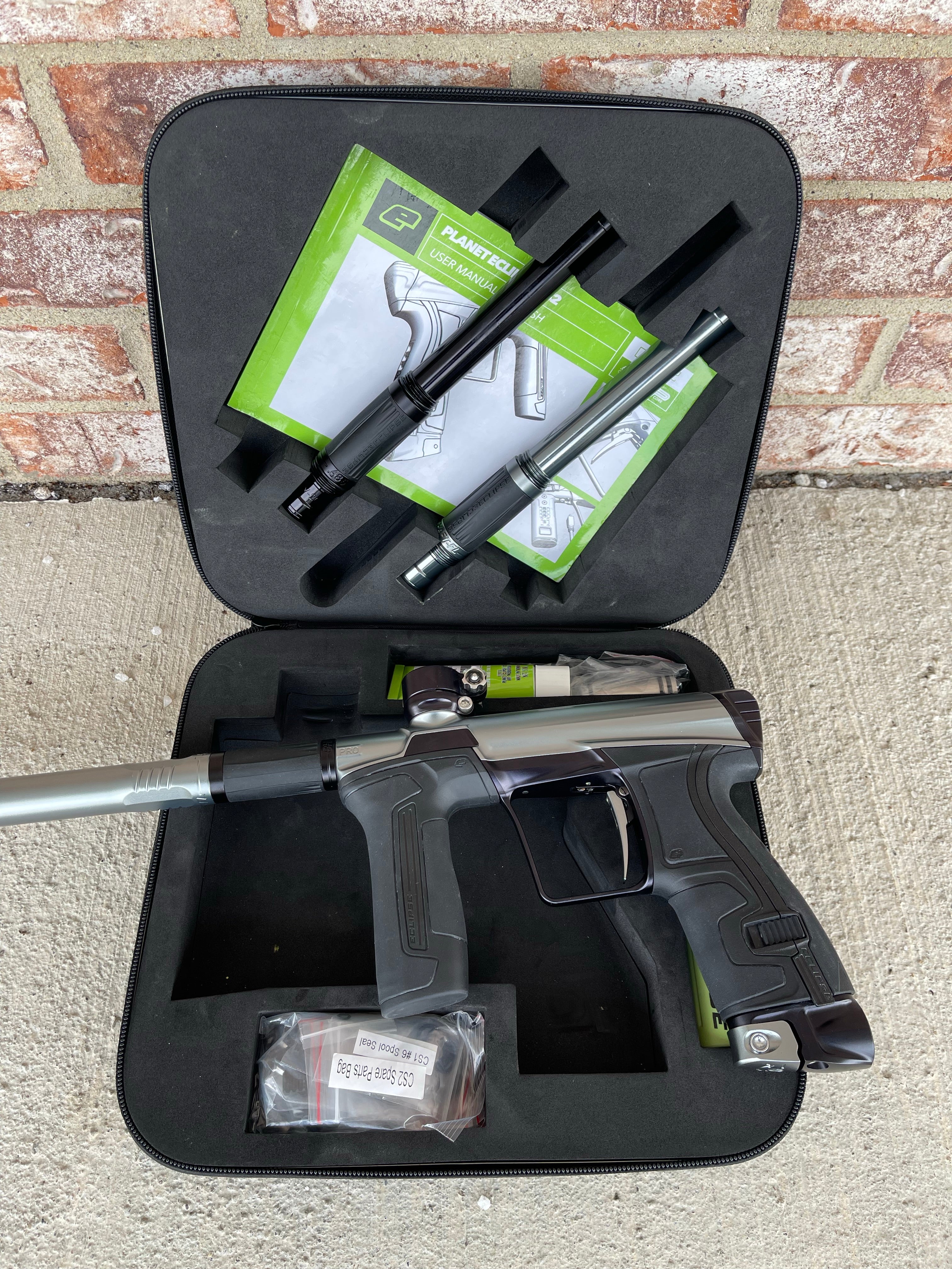Used Planet Eclipse CS2 Pro Paintball Gun - Grey / Black - Image 5
