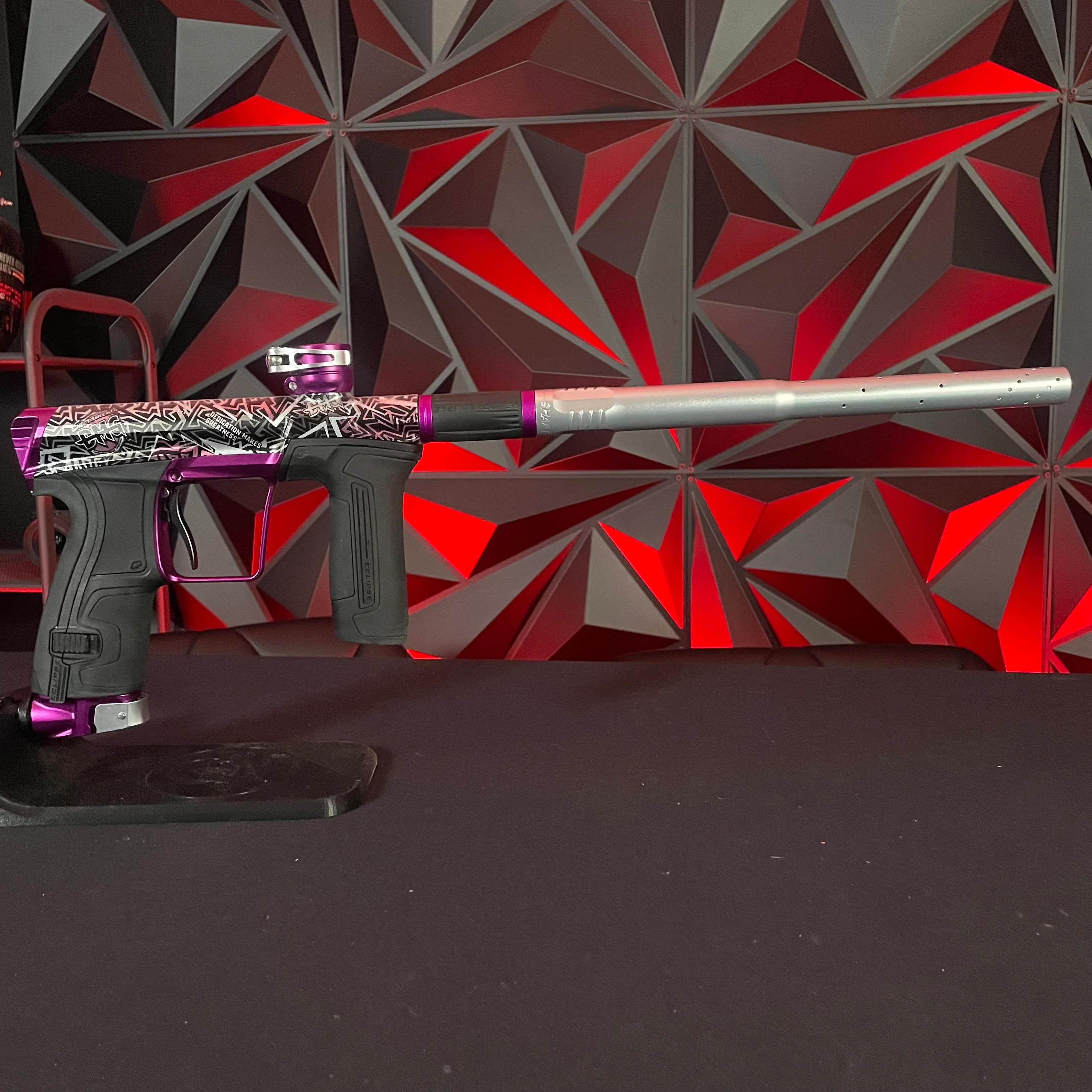 Used Planet Eclipse CS2 Pro Paintball Gun - LE Sacramento DMG - Image 2
