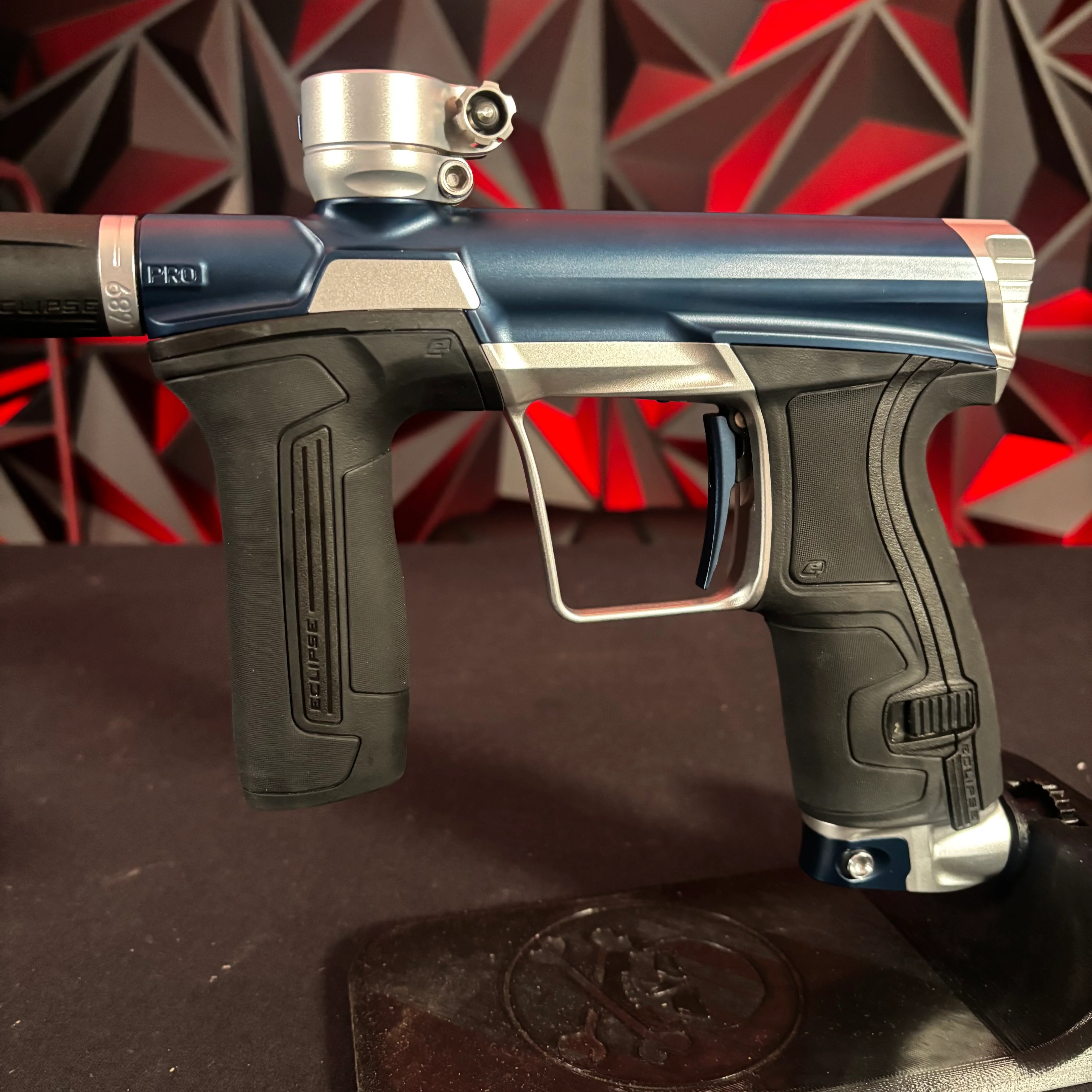 Used Planet Eclipse CS2 Pro Paintball Gun - Blue/Silver - Image 5