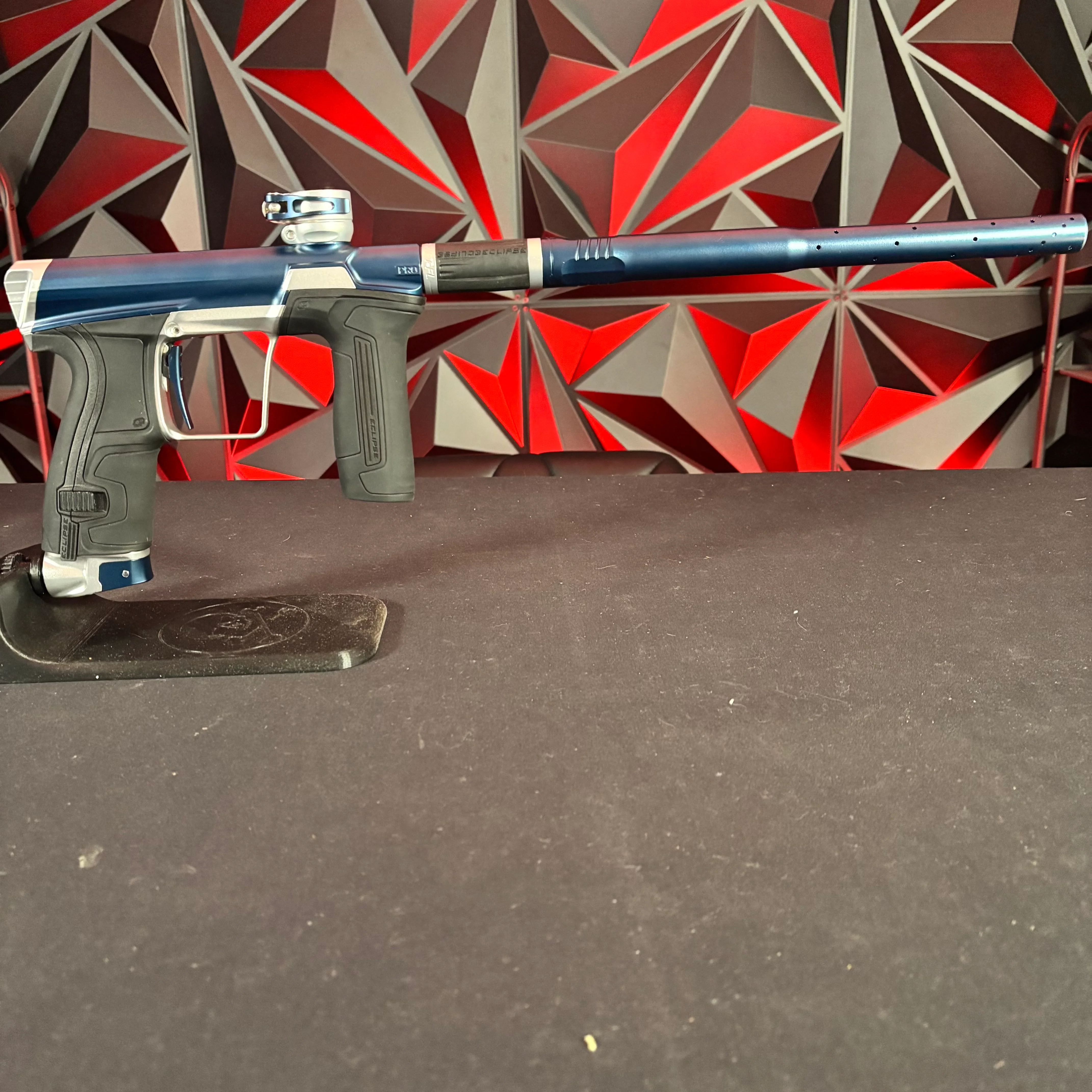 Used Planet Eclipse CS2 Pro Paintball Gun - Blue/Silver - Image 6