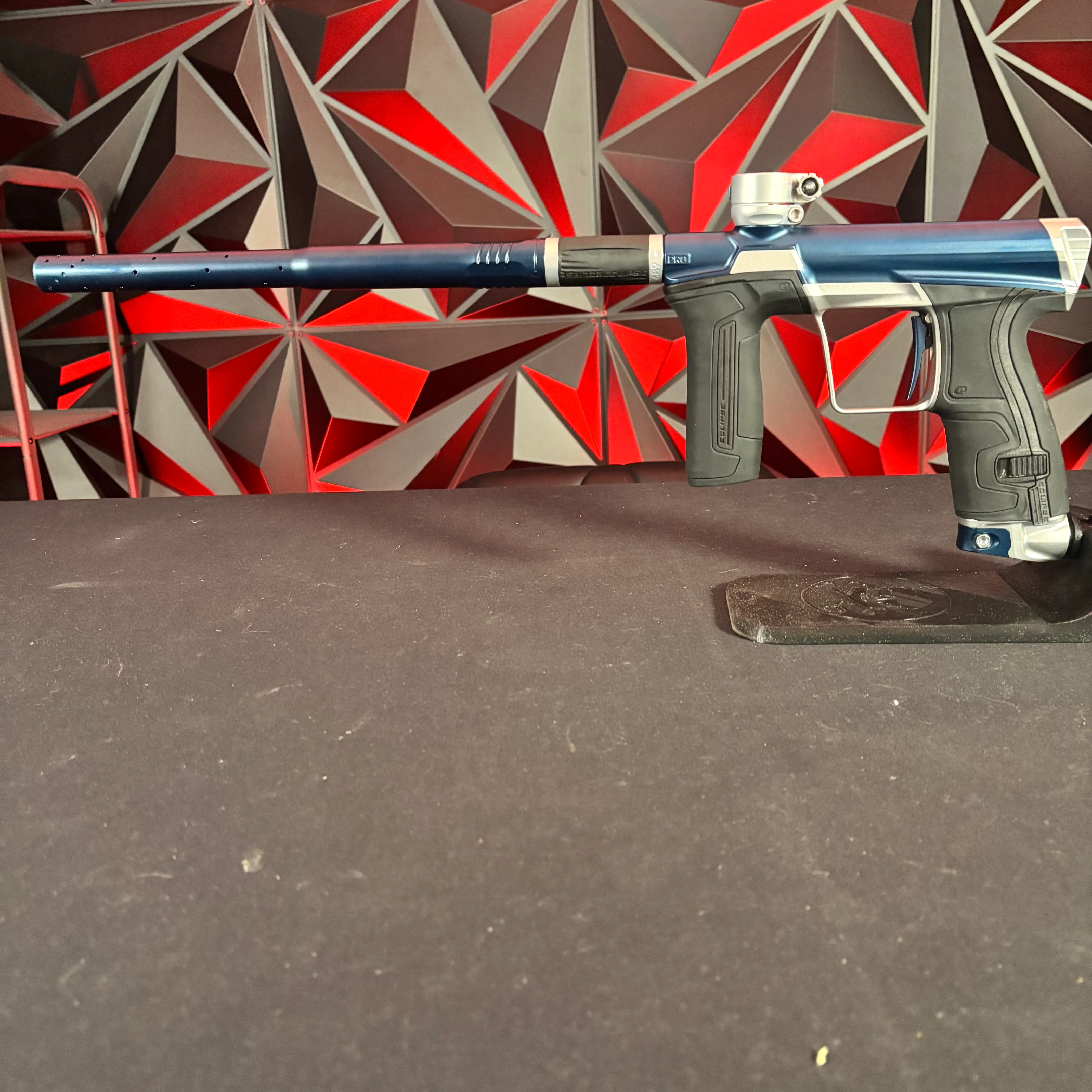 Used Planet Eclipse CS2 Pro Paintball Gun - Blue/Silver - Image 7
