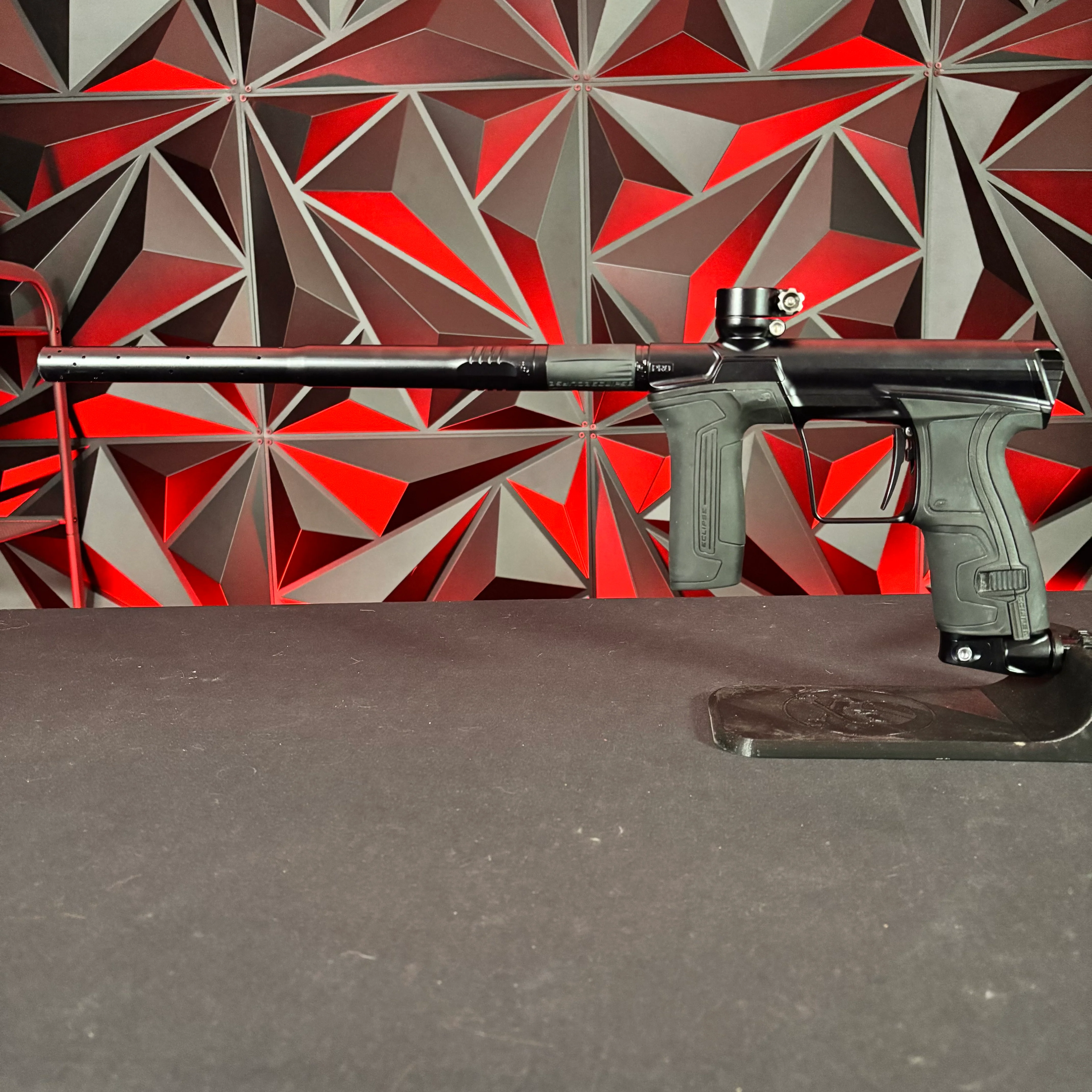 Used Planet Eclipse CS2 Pro Paintball Gun - Midnight w/ 3 FL Backs - Image 7