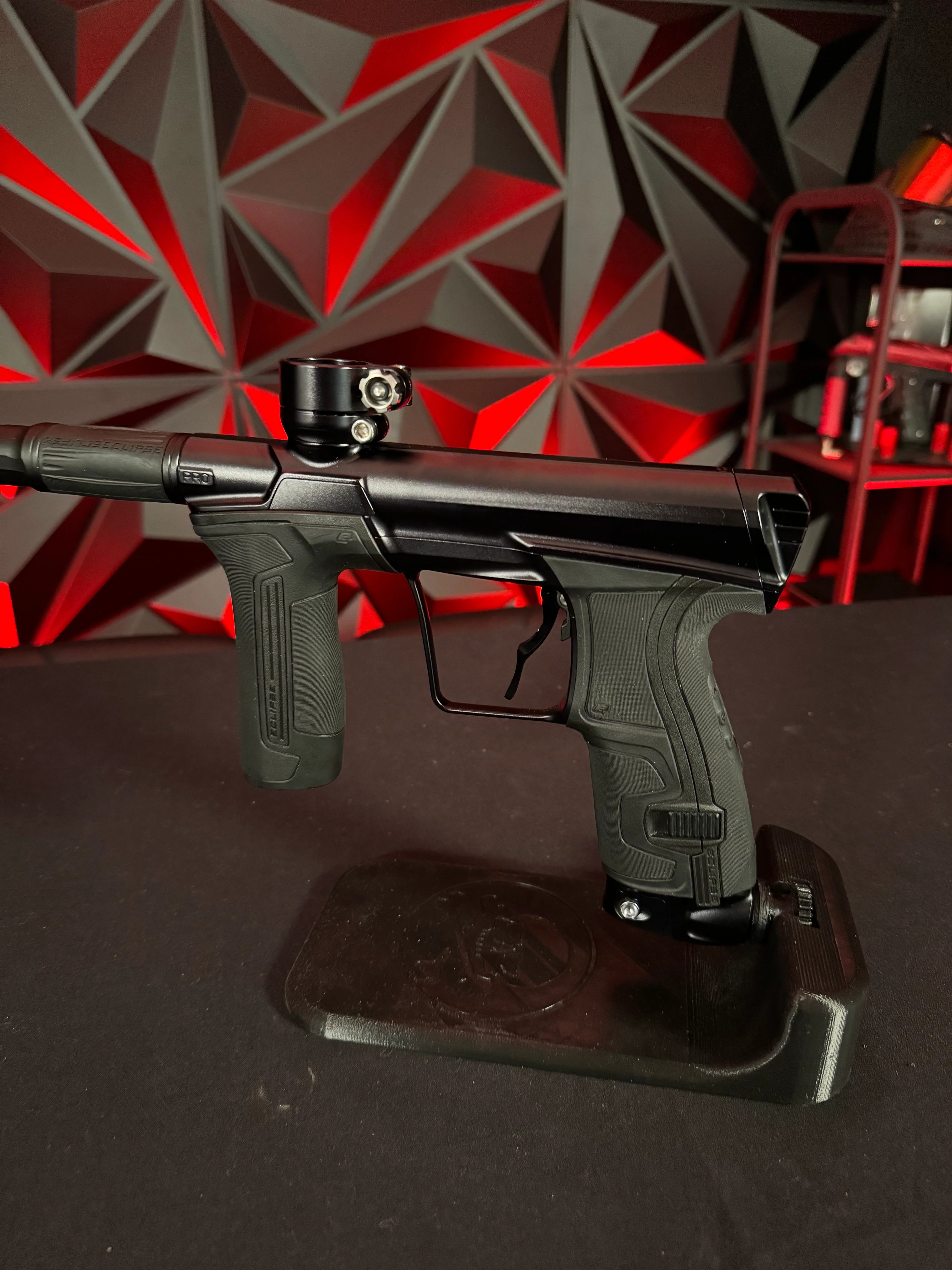 Used Planet Eclipse CS2 Pro Paintball Gun - Midnight w/Infamous Deuce Trigger & s63 Barrel System - Image 2