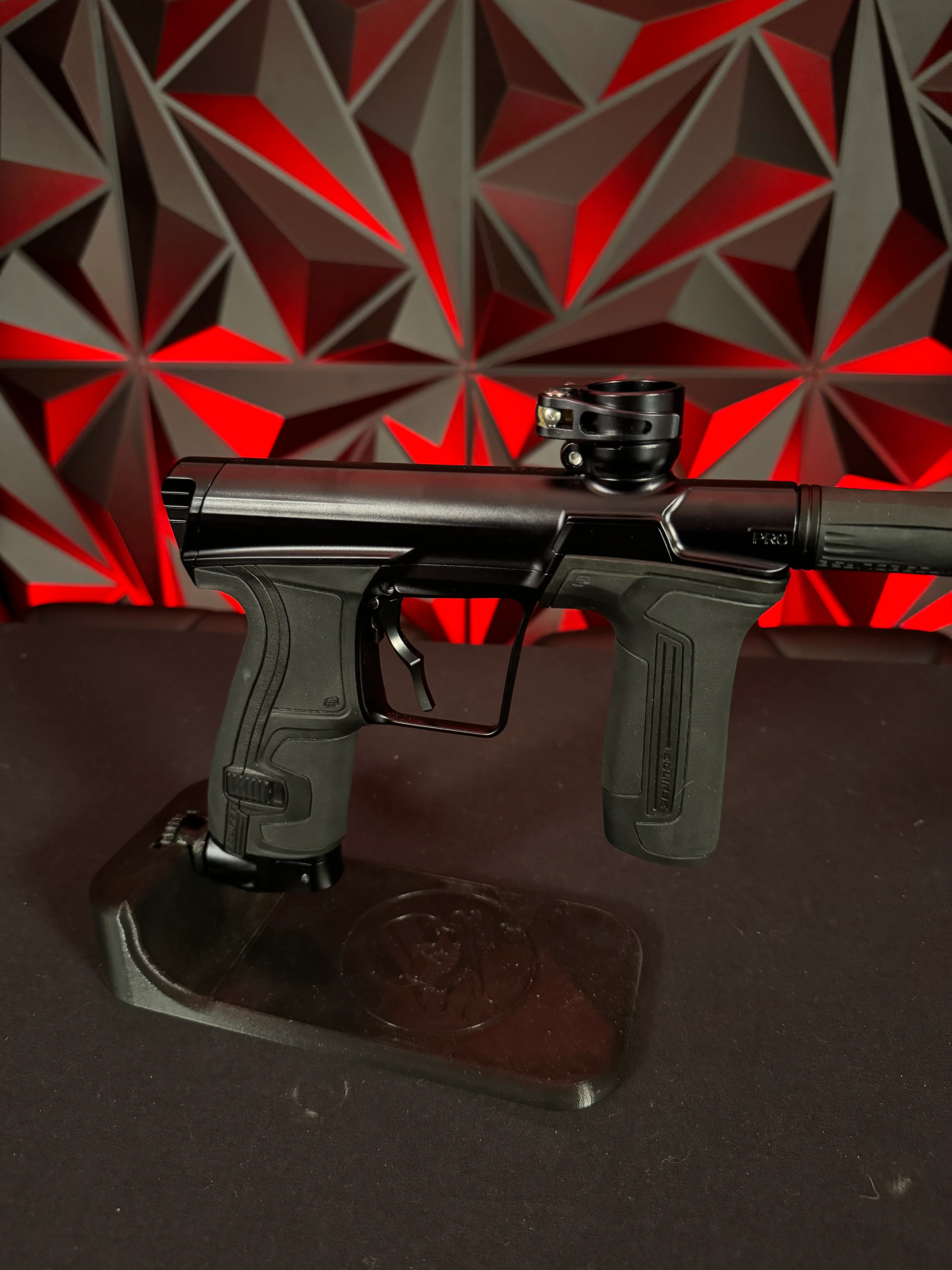 Used Planet Eclipse CS2 Pro Paintball Gun - Midnight w/Infamous Deuce Trigger & s63 Barrel System - Image 3