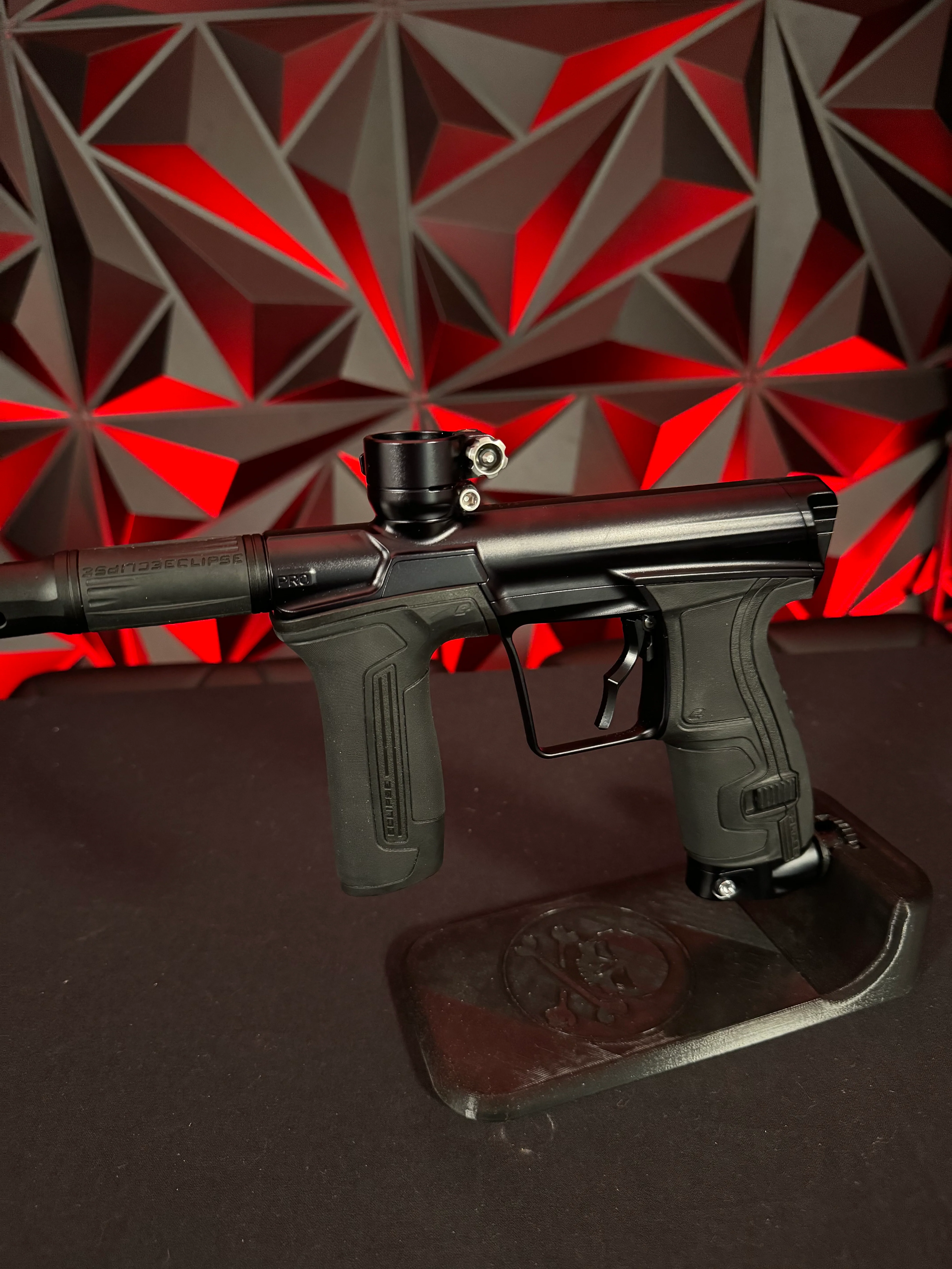 Used Planet Eclipse CS2 Pro Paintball Gun - Midnight w/Infamous Deuce Trigger & s63 Barrel System - Image 4