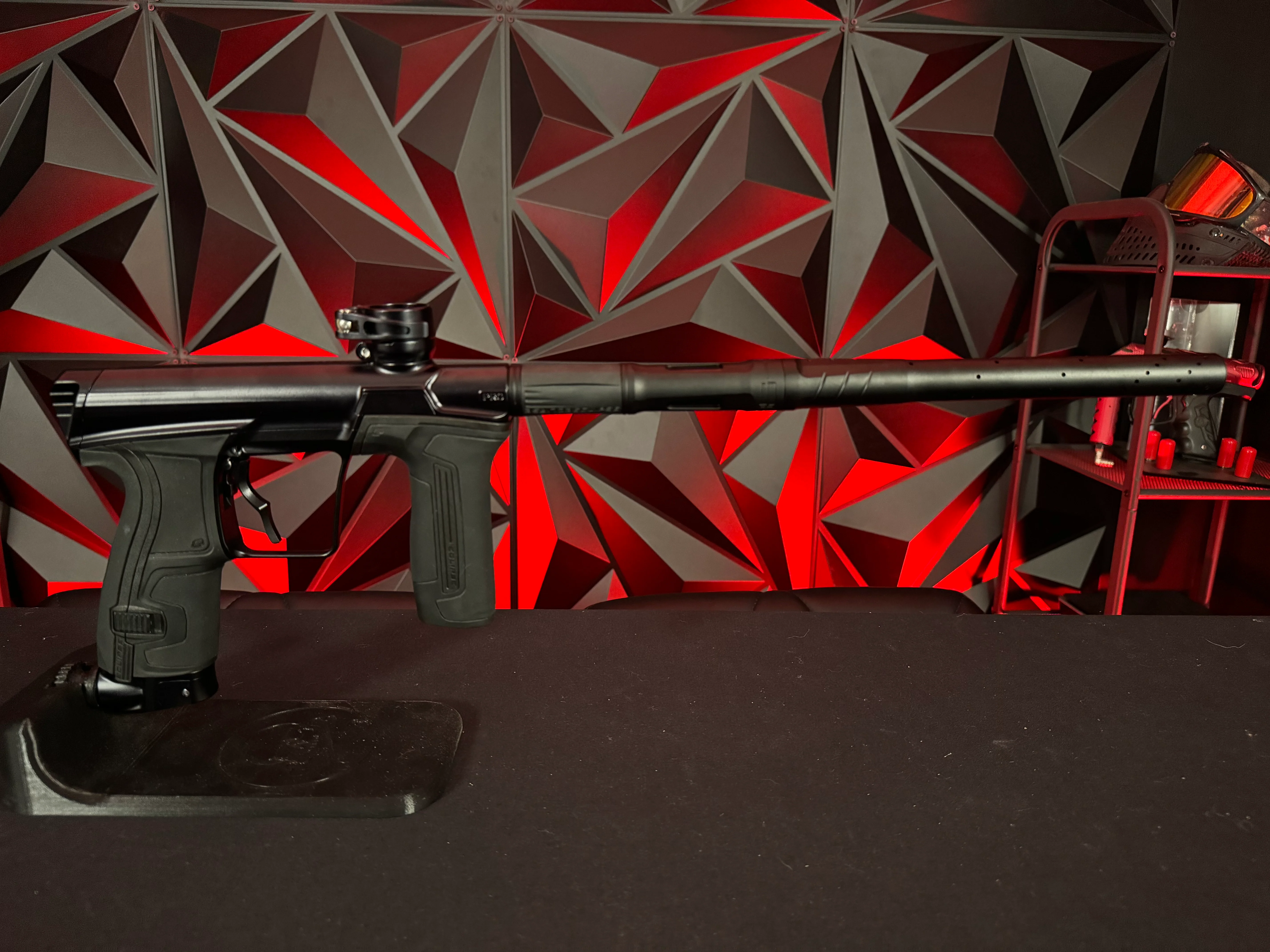 Used Planet Eclipse CS2 Pro Paintball Gun - Midnight w/Infamous Deuce Trigger & s63 Barrel System - Image 5