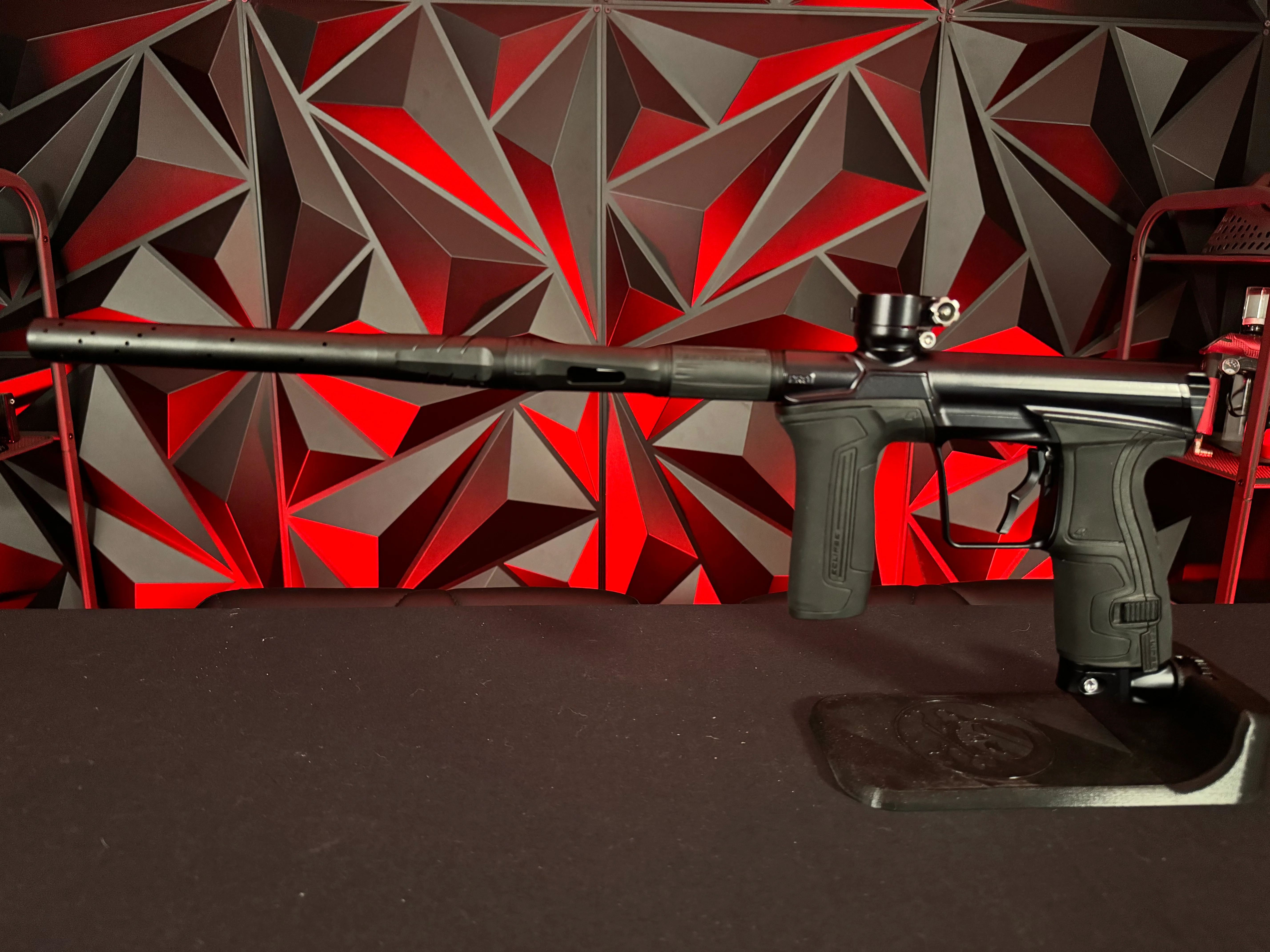 Used Planet Eclipse CS2 Pro Paintball Gun - Midnight w/Infamous Deuce Trigger & s63 Barrel System - Image 6