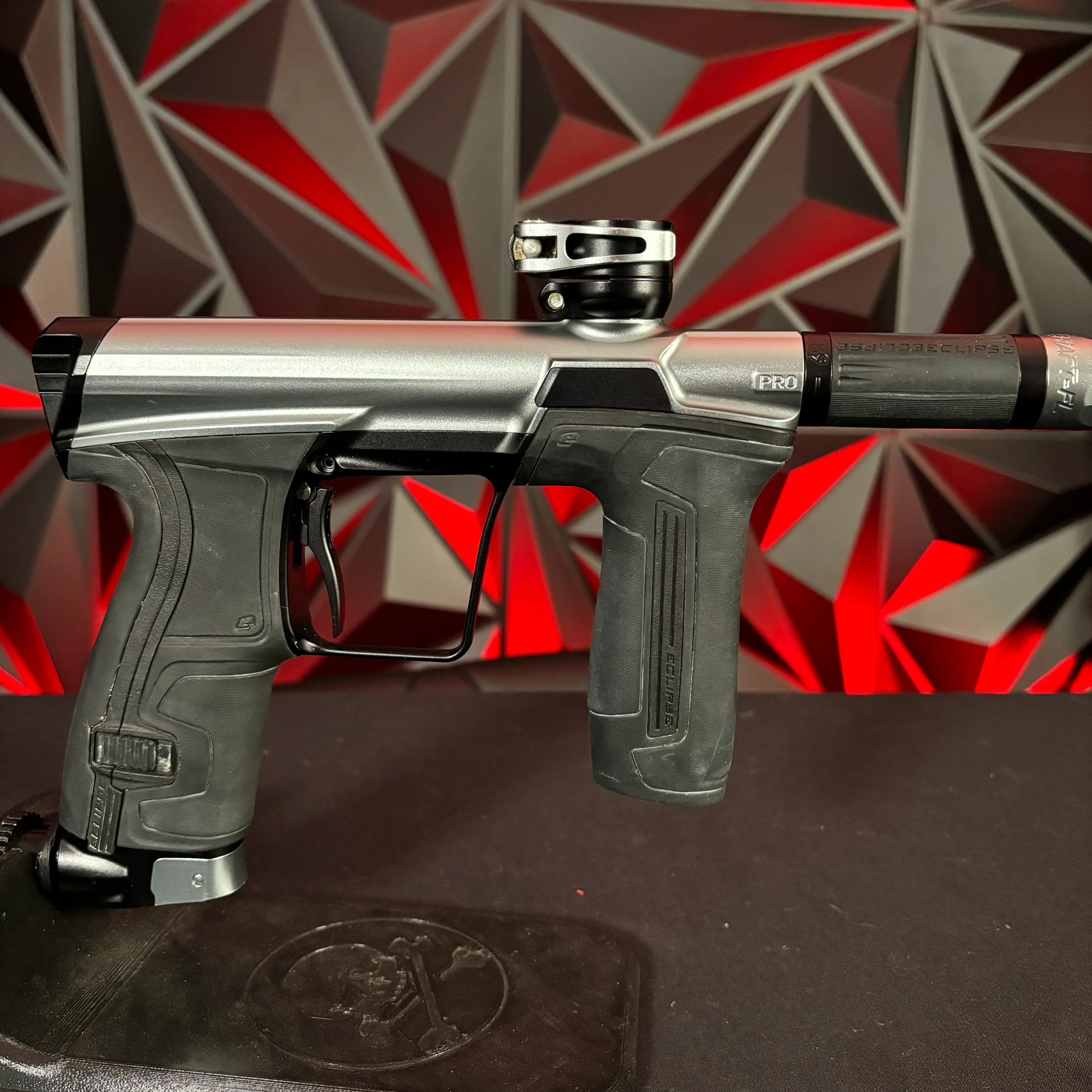 Used Planet Eclipse CS2 Pro Paintball Gun - Pewter/Black - Image 3