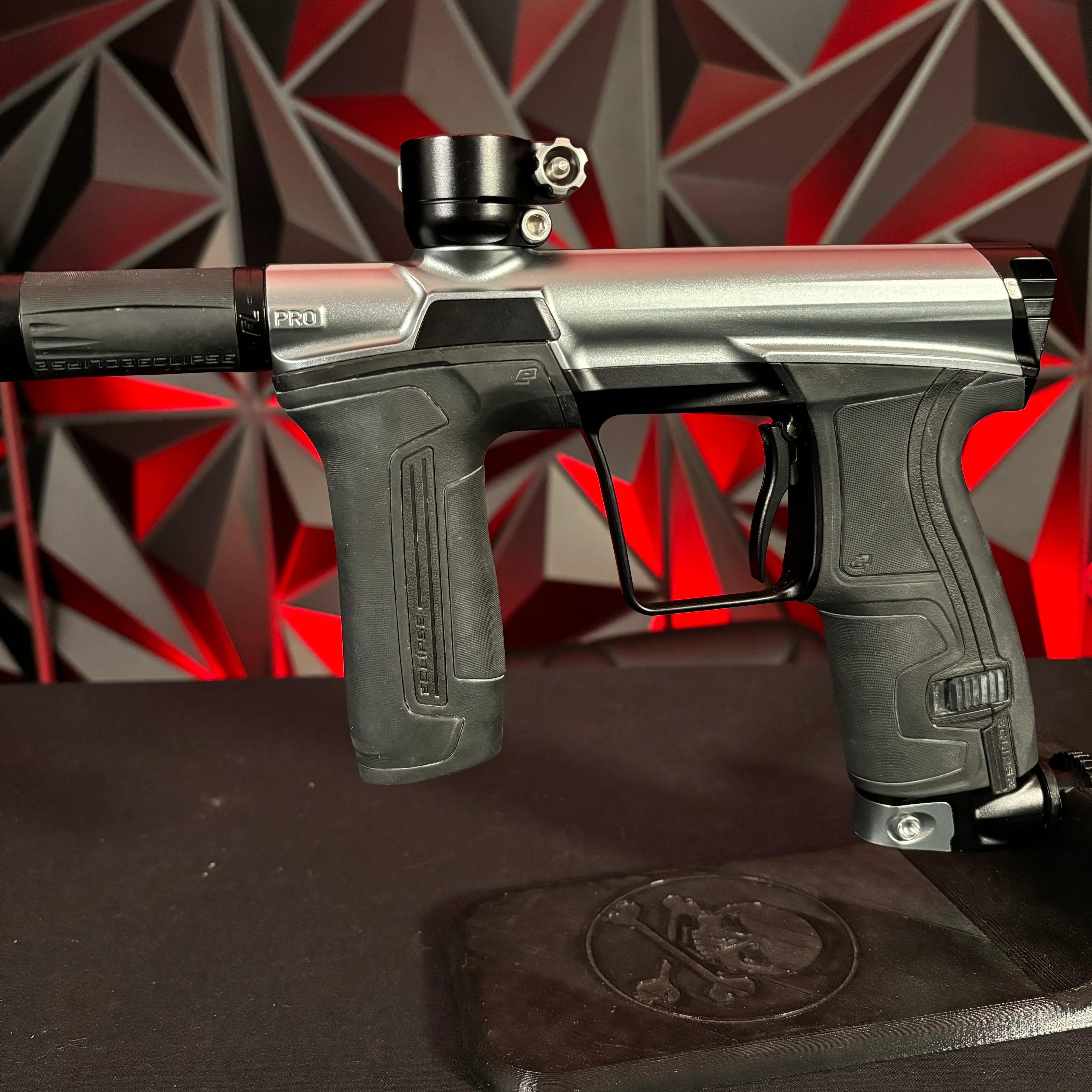 Used Planet Eclipse CS2 Pro Paintball Gun - Pewter/Black - Image 4