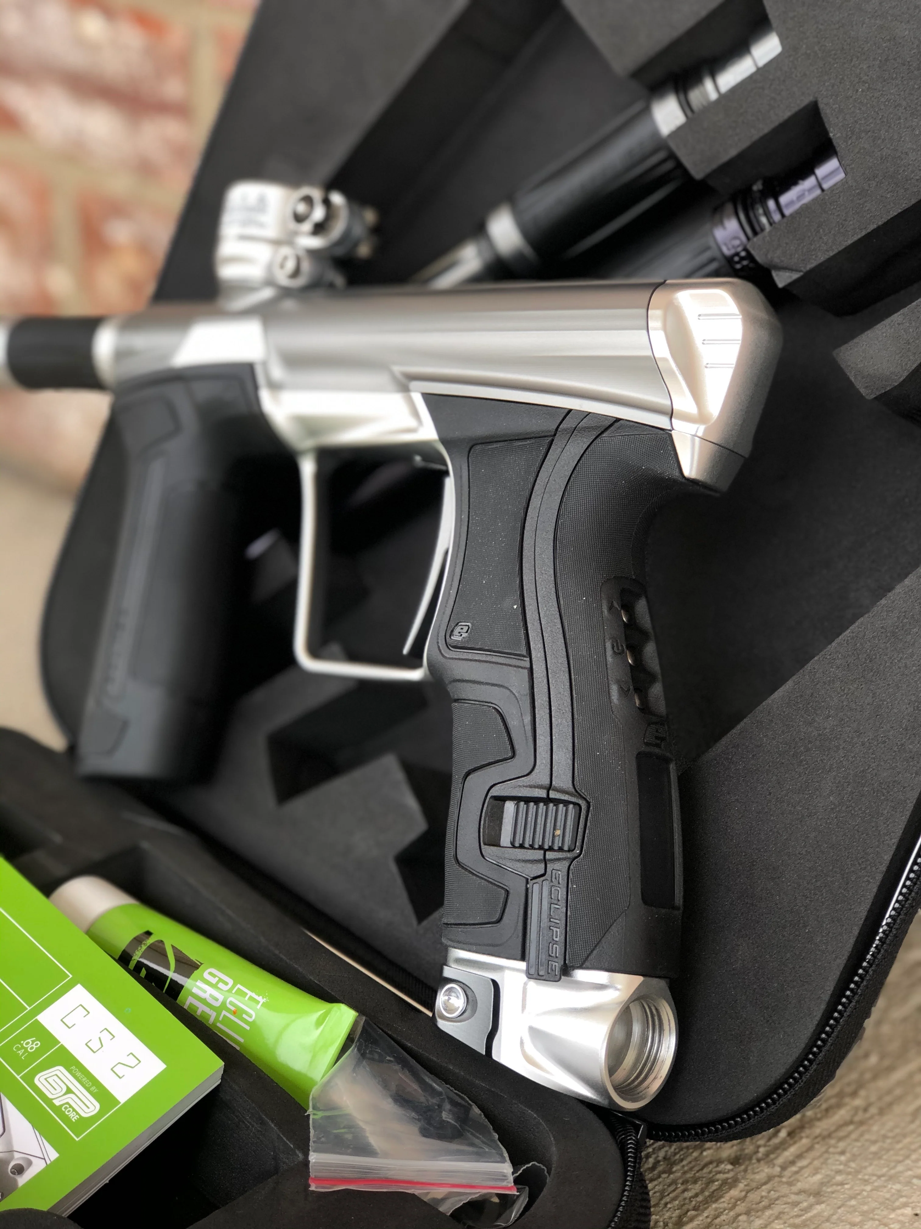 Used Planet Eclipse CS2 Pro Paintball Marker - Grey/Silver - Image 3