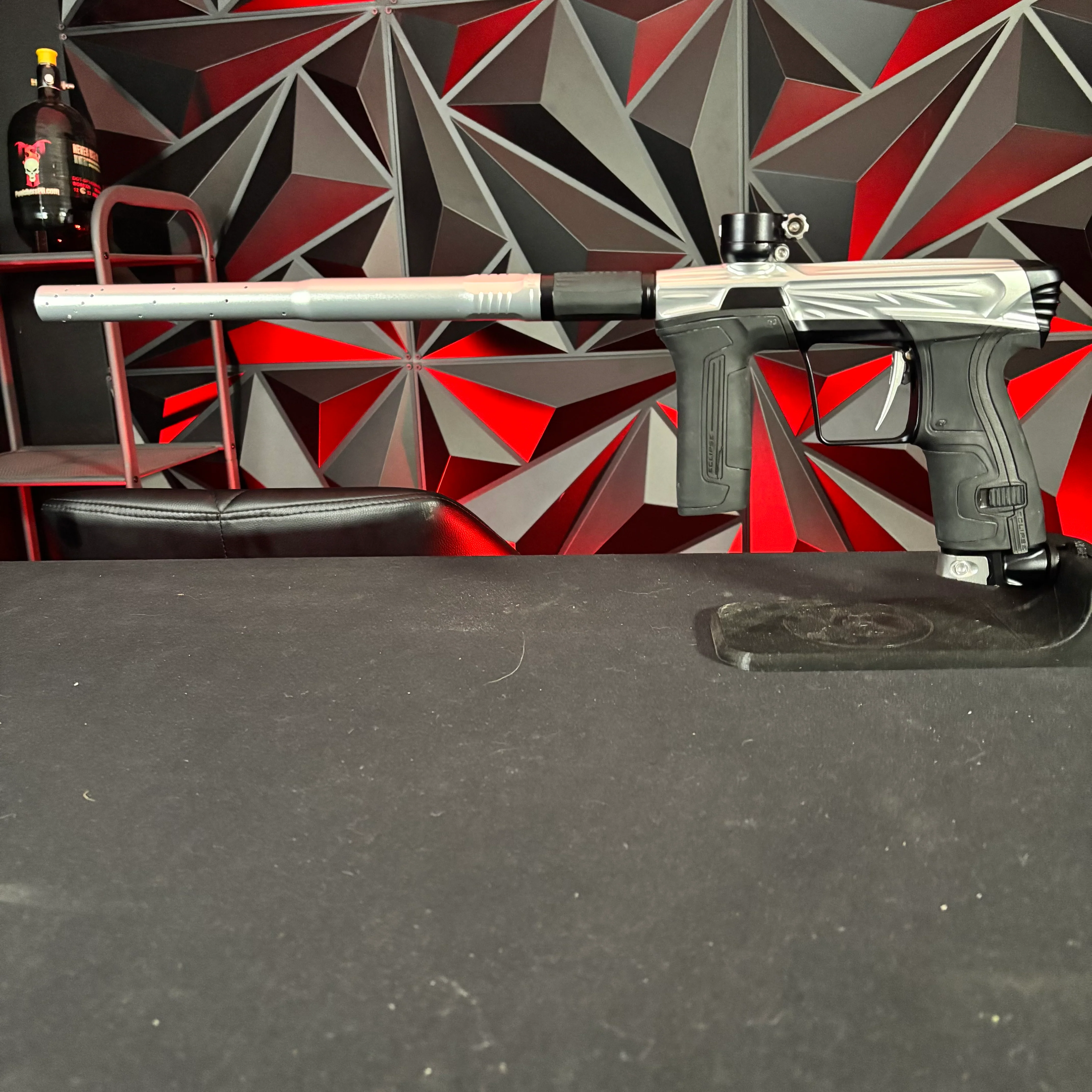 Used Planet Eclipse CS2 Project G Paintball Gun - Silver/ Black - Image 7