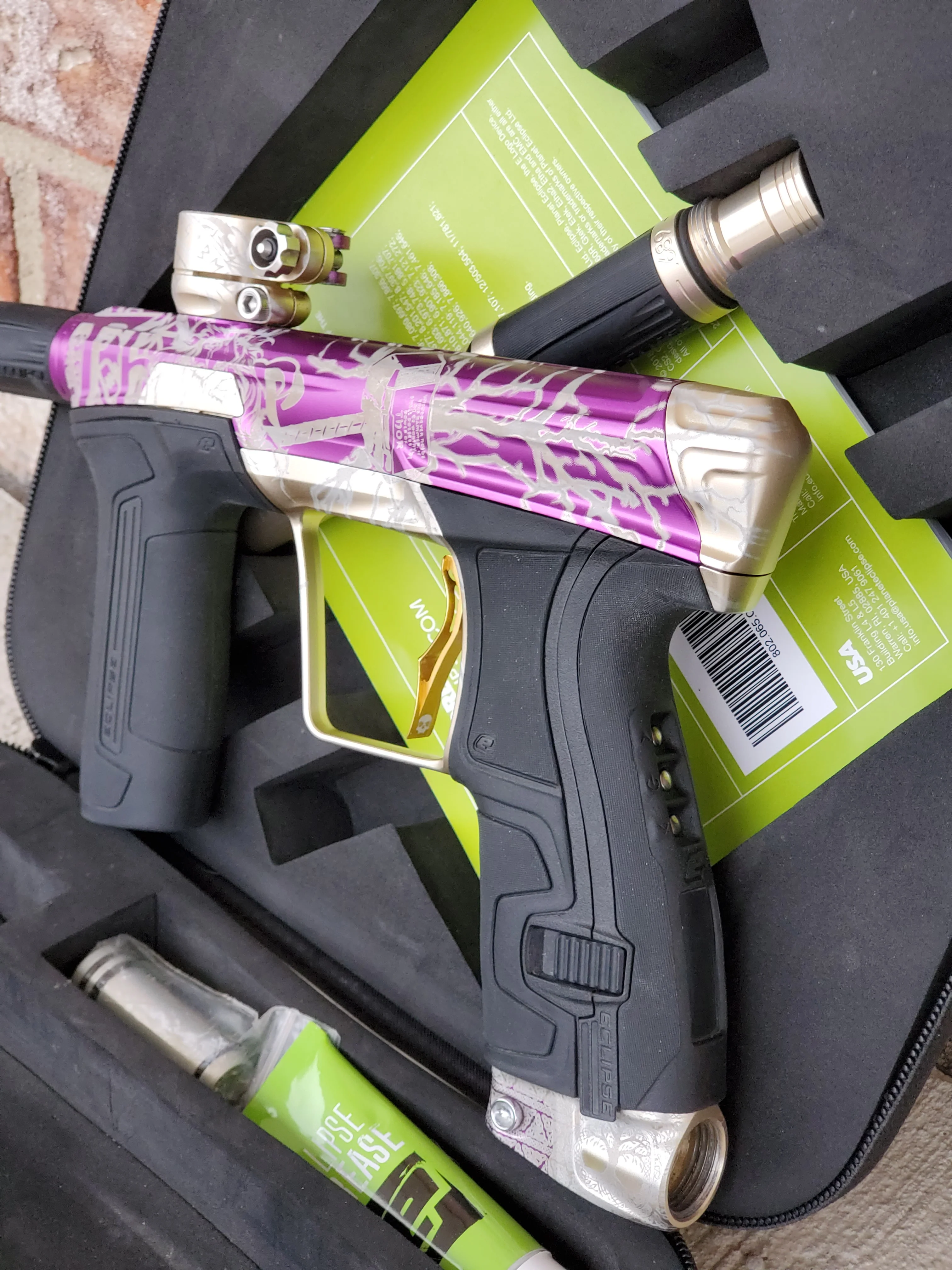 Used Planet Eclipse CS2 Paintball Marker - Thor - Image 3