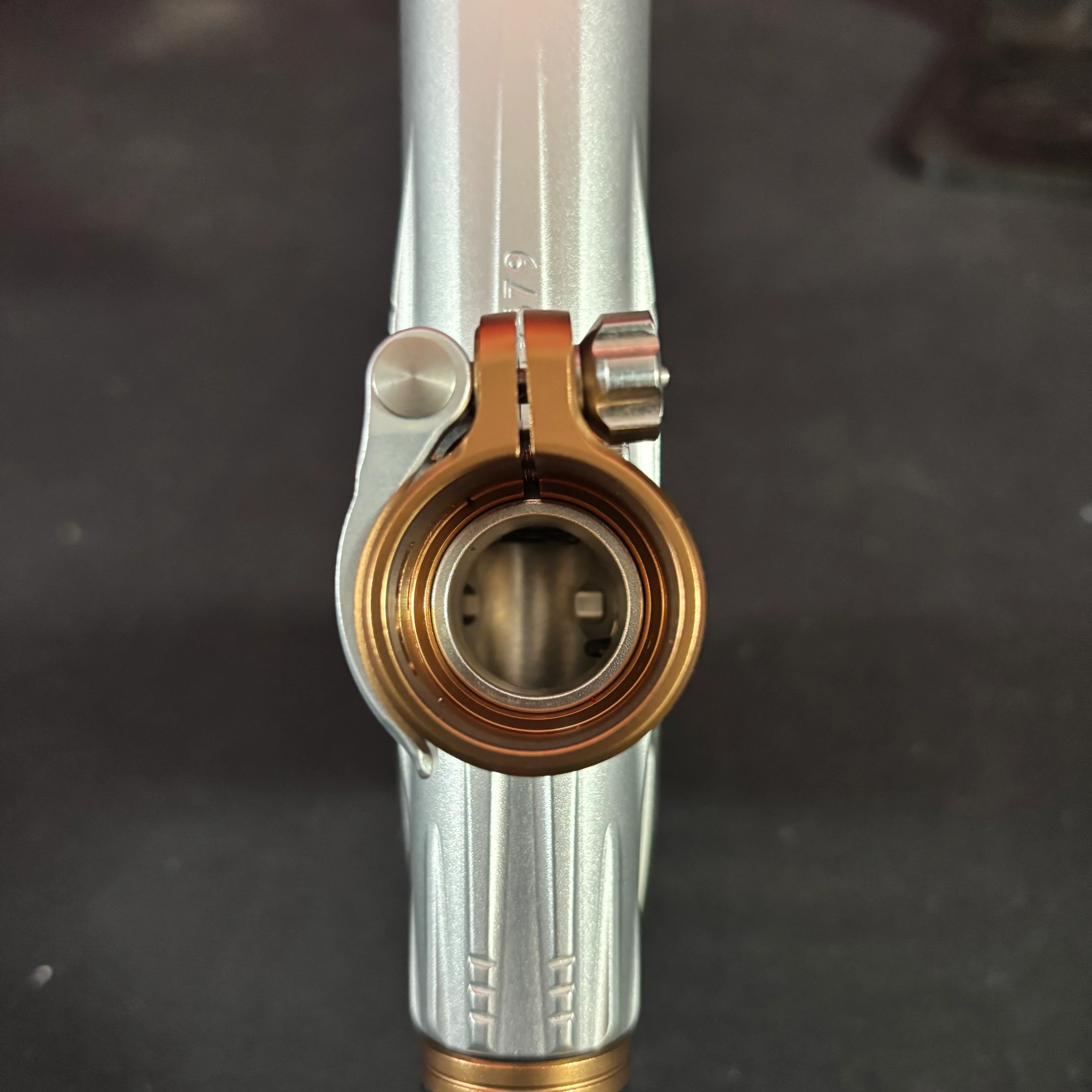 Used Planet Eclipse CS3 Paintball Gun - Silver/ Bronze - Image 9