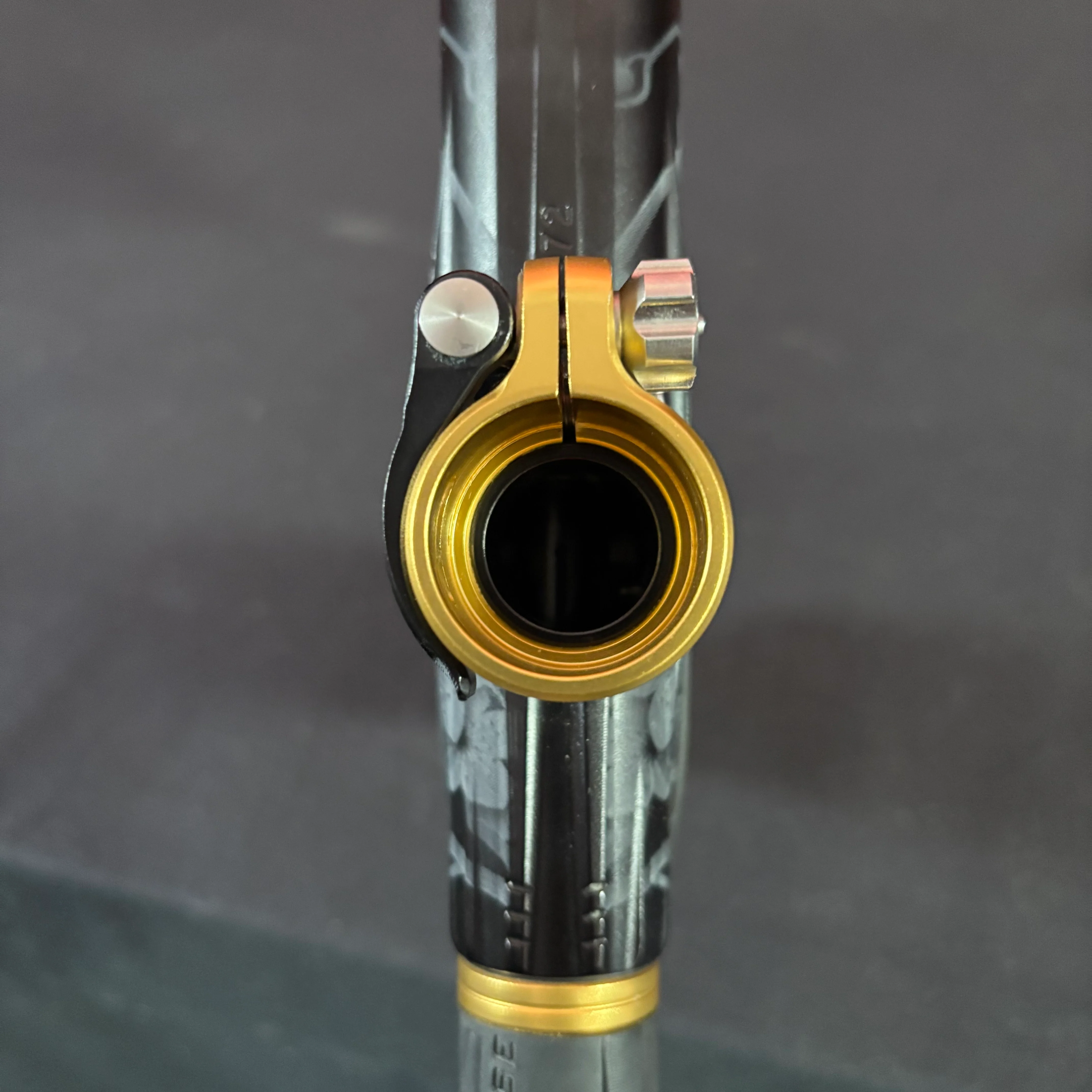 Used Planet Eclipse CS3 Paintball Gun - Black/Gold Cherry Blossom - Image 9
