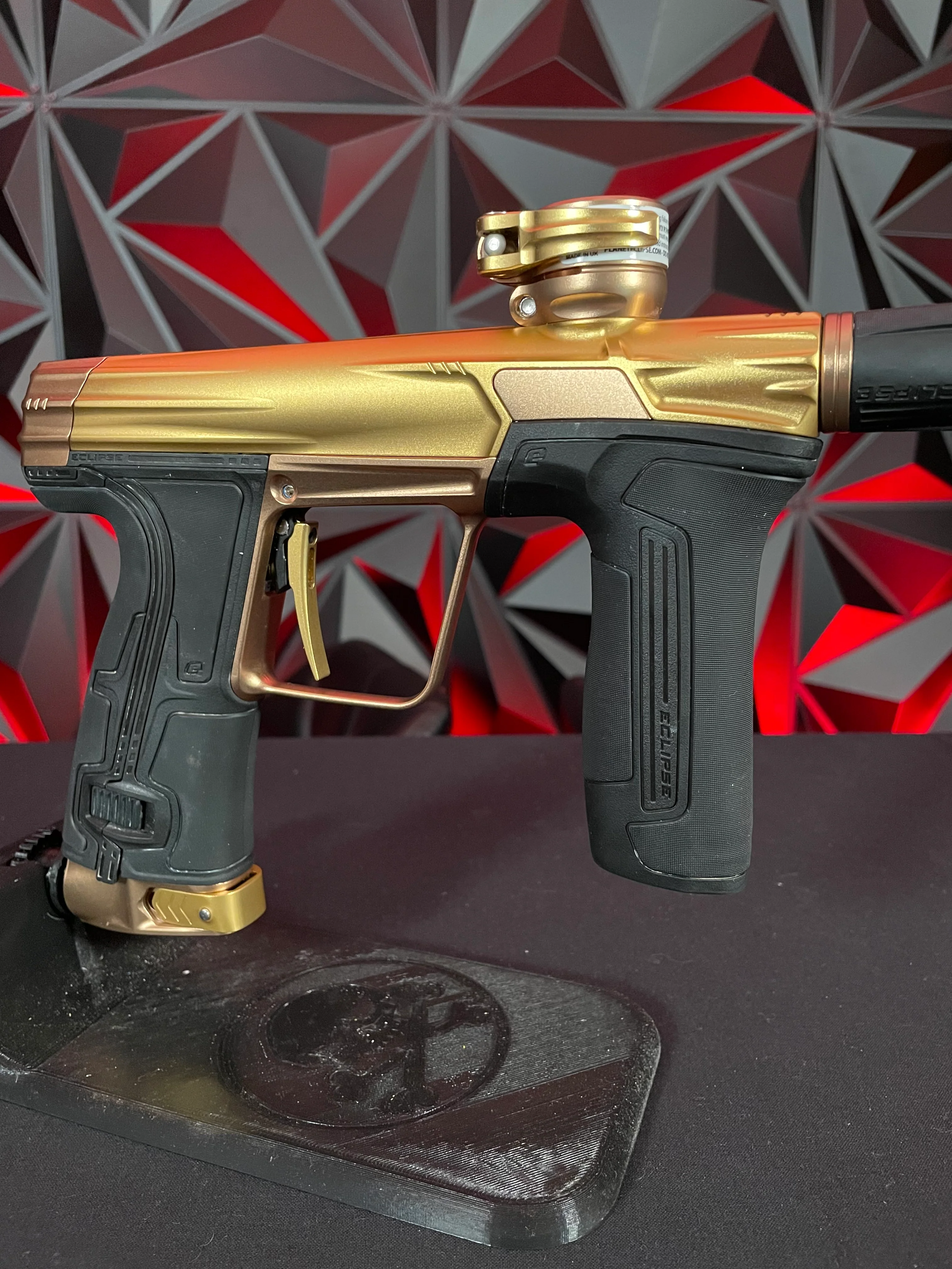 Used Planet Eclipse CS3 Paintball Gun - Crusade (Gold/Bronze) - Image 3