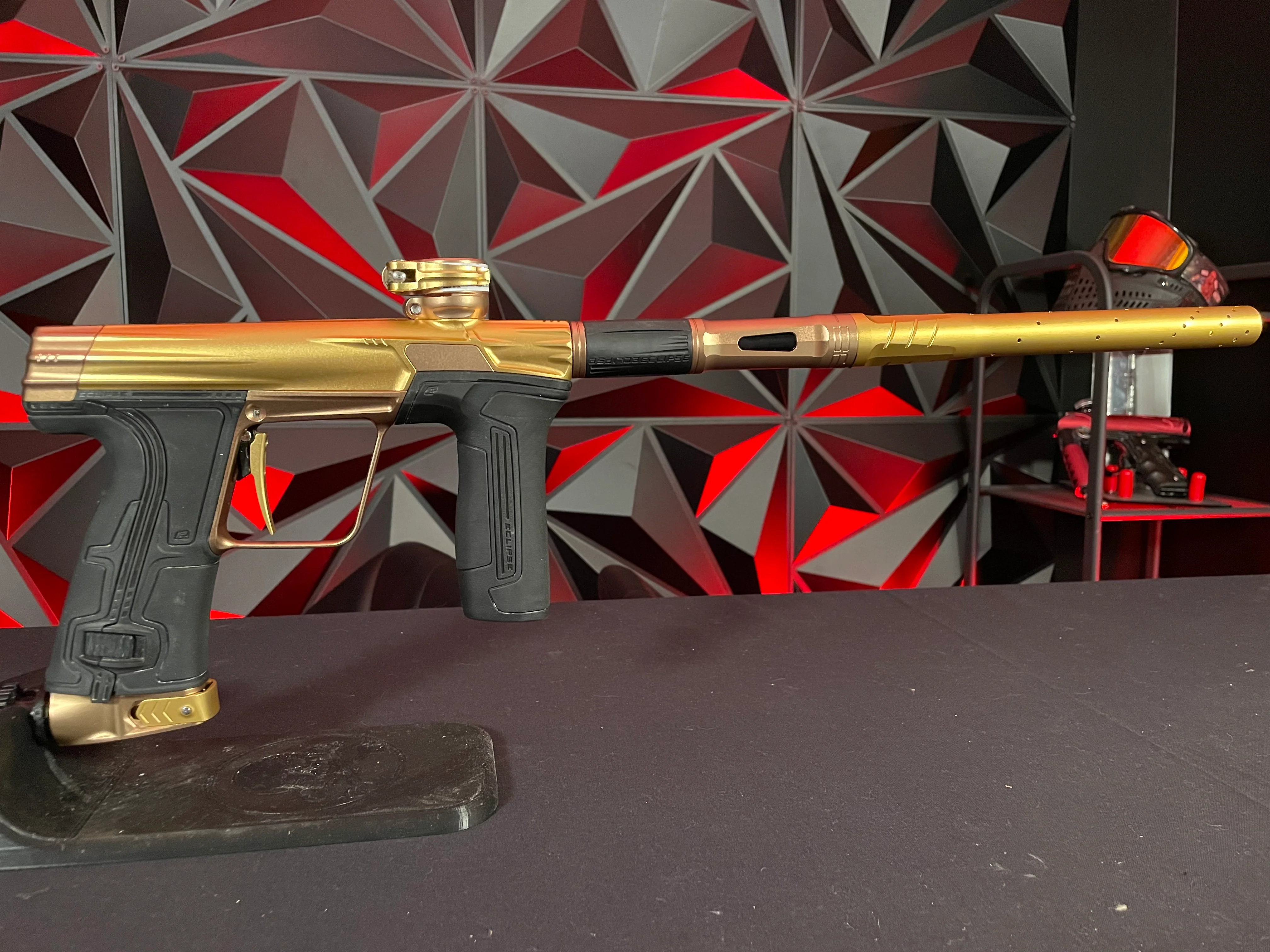 Used Planet Eclipse CS3 Paintball Gun - Crusade (Gold/Bronze) - Image 5