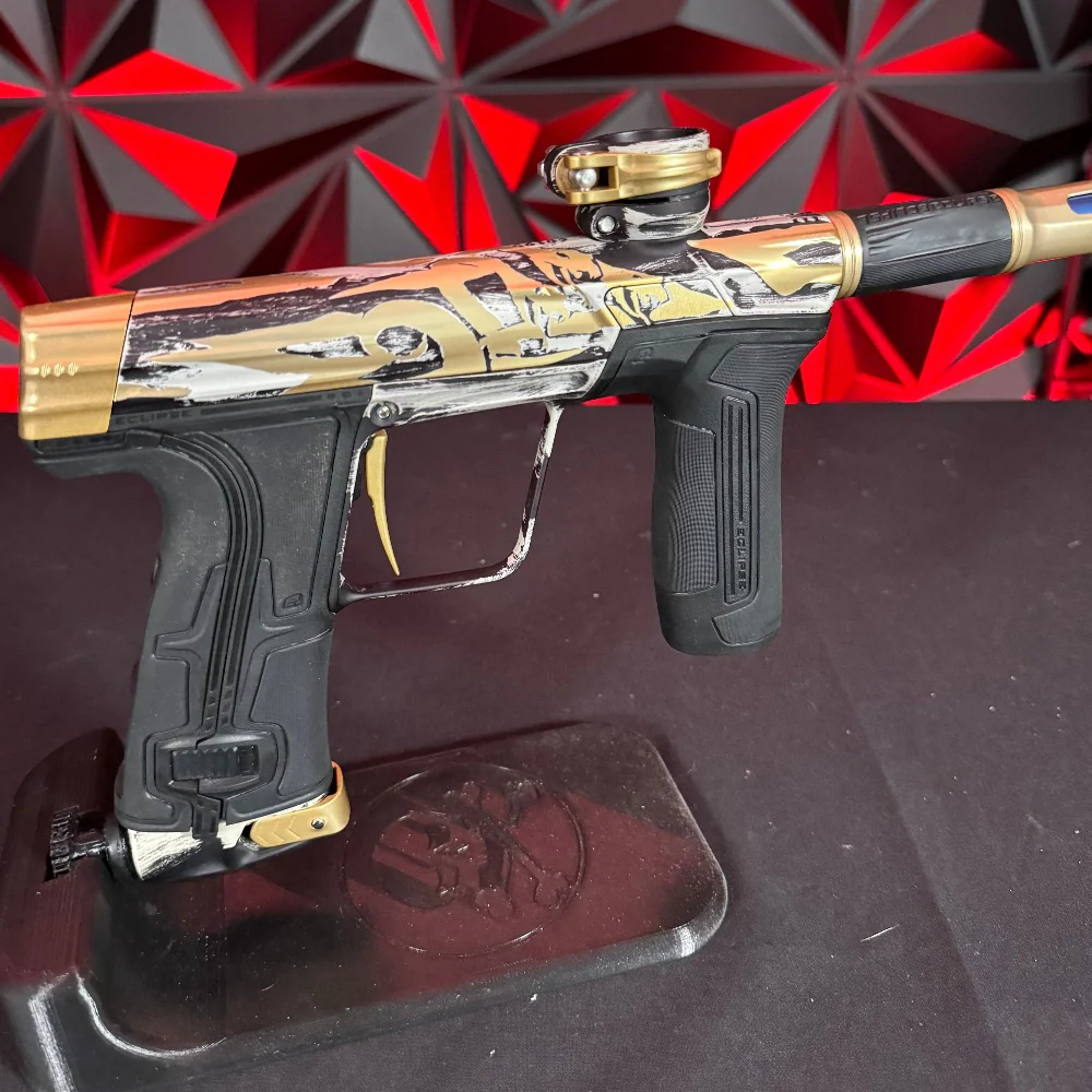 Used Planet Eclipse CS3 Paintball Gun - Custom 3D Sandana and Infamous Deuce Trigger - Image 2