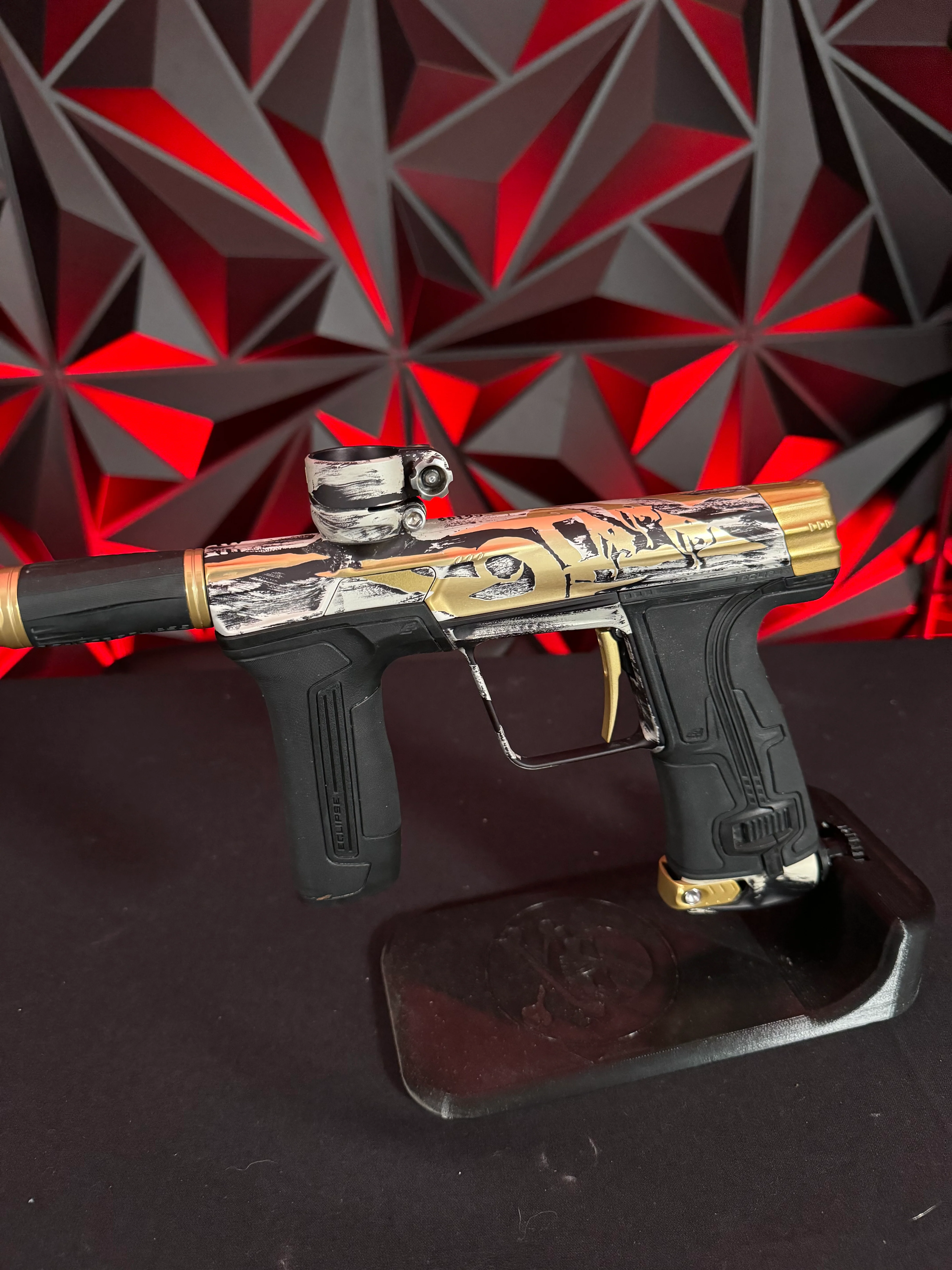 Used Planet Eclipse CS3 Paintball Gun - Custom 3D Sandana and Infamous Deuce Trigger - Image 5