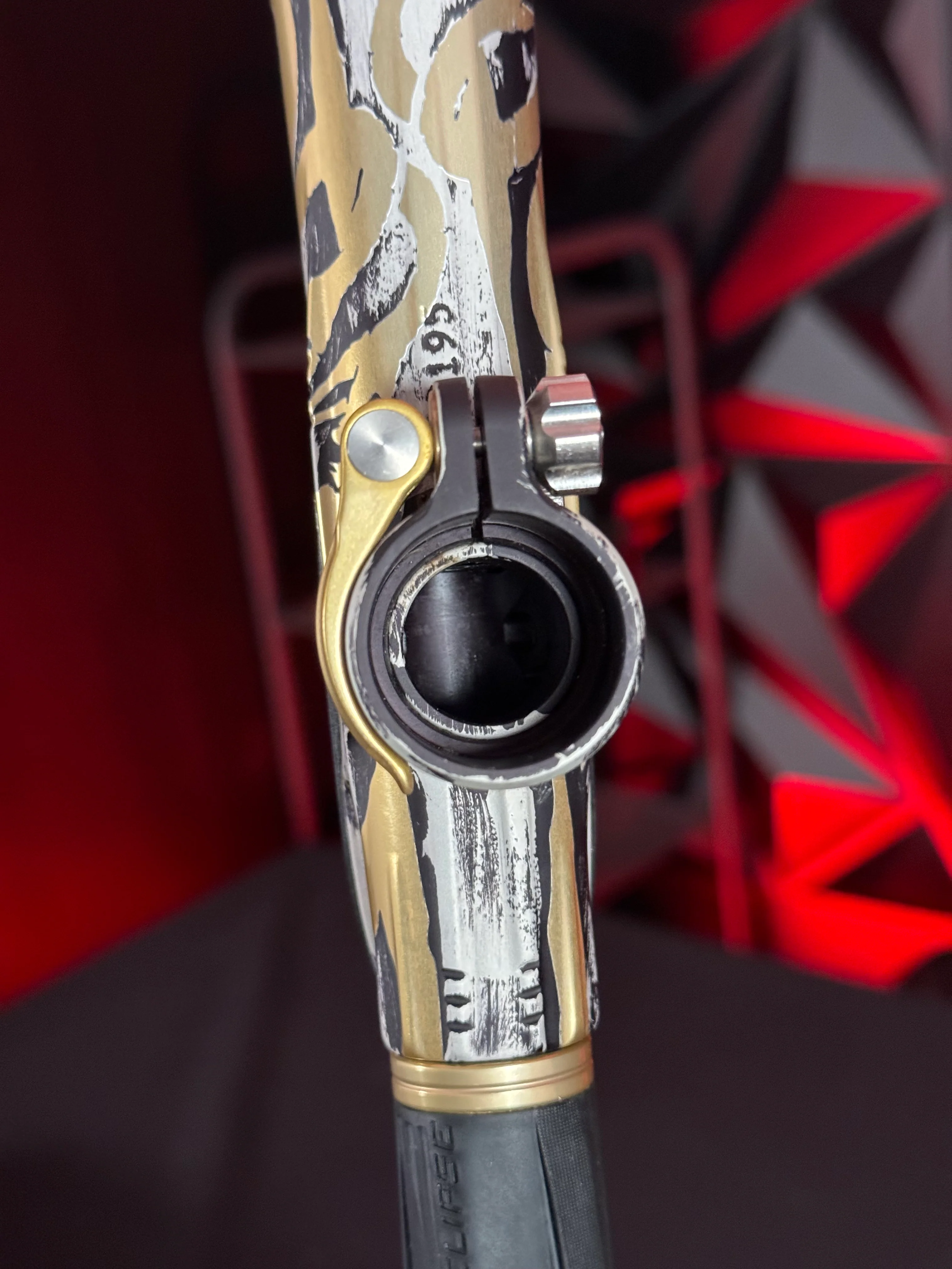 Used Planet Eclipse CS3 Paintball Gun - Custom 3D Sandana and Infamous Deuce Trigger - Image 9