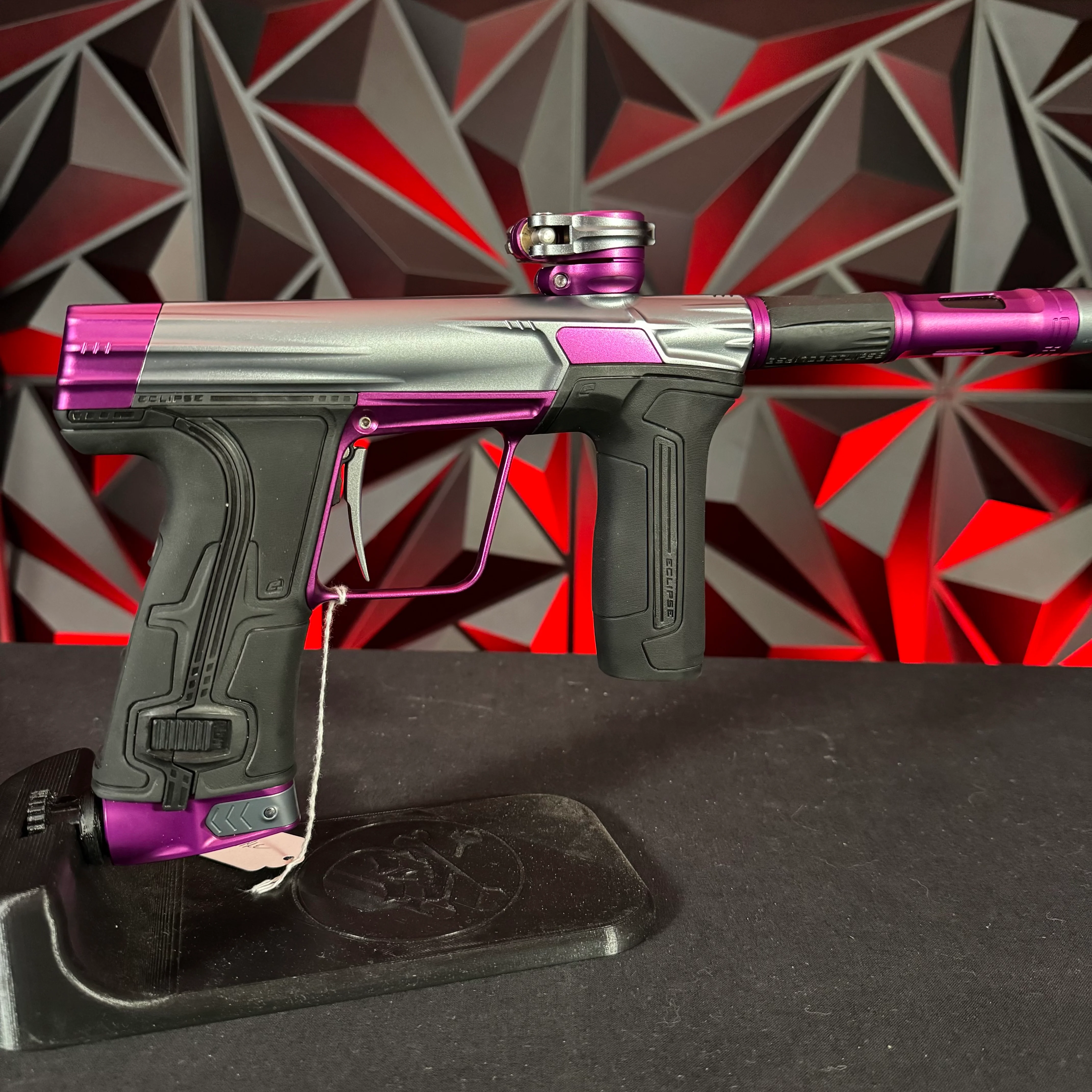 Used Planet Eclipse CS3 Paintball Gun - Havoc (Grey/Purple) - Image 2