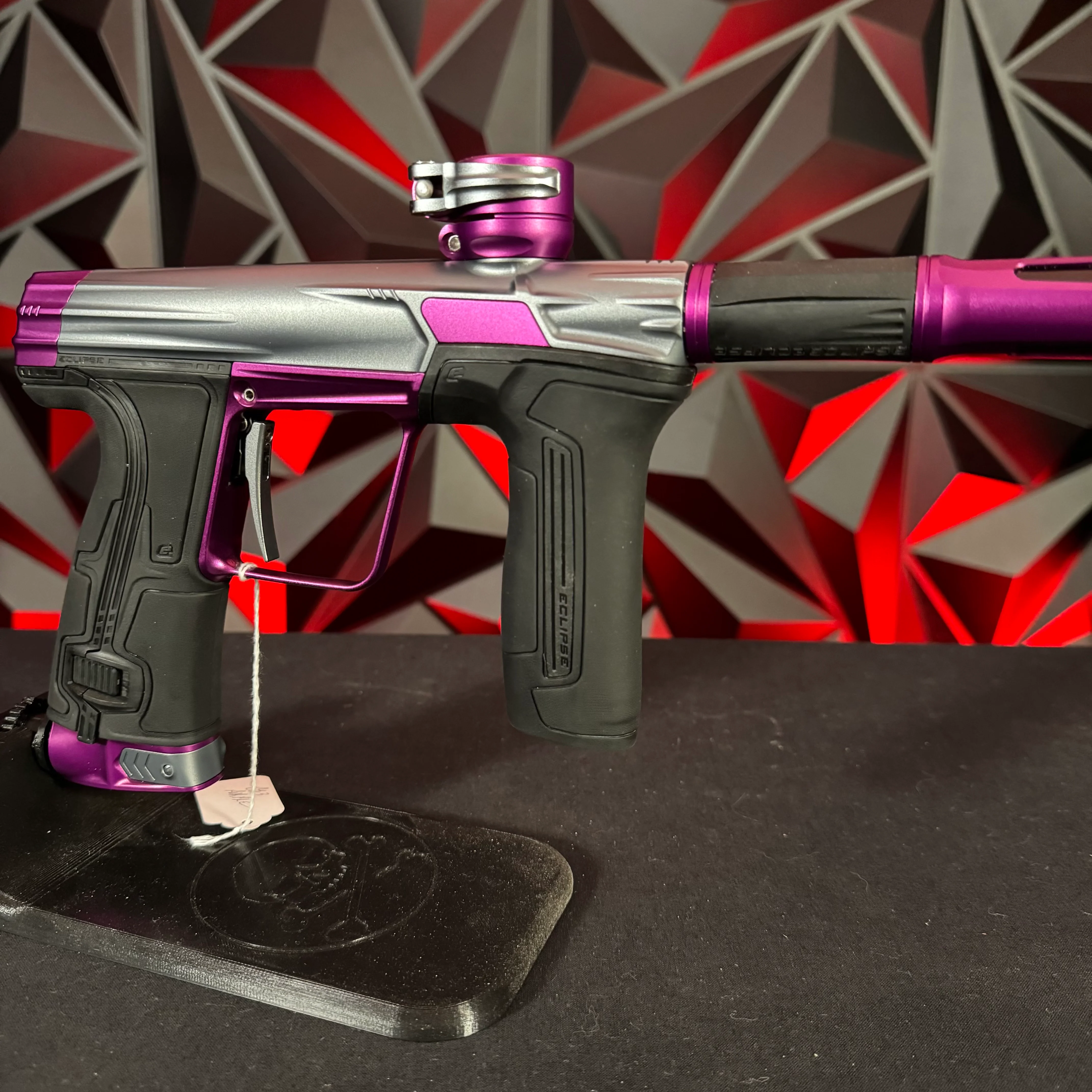 Used Planet Eclipse CS3 Paintball Gun - Havoc (Grey/Purple) - Image 3