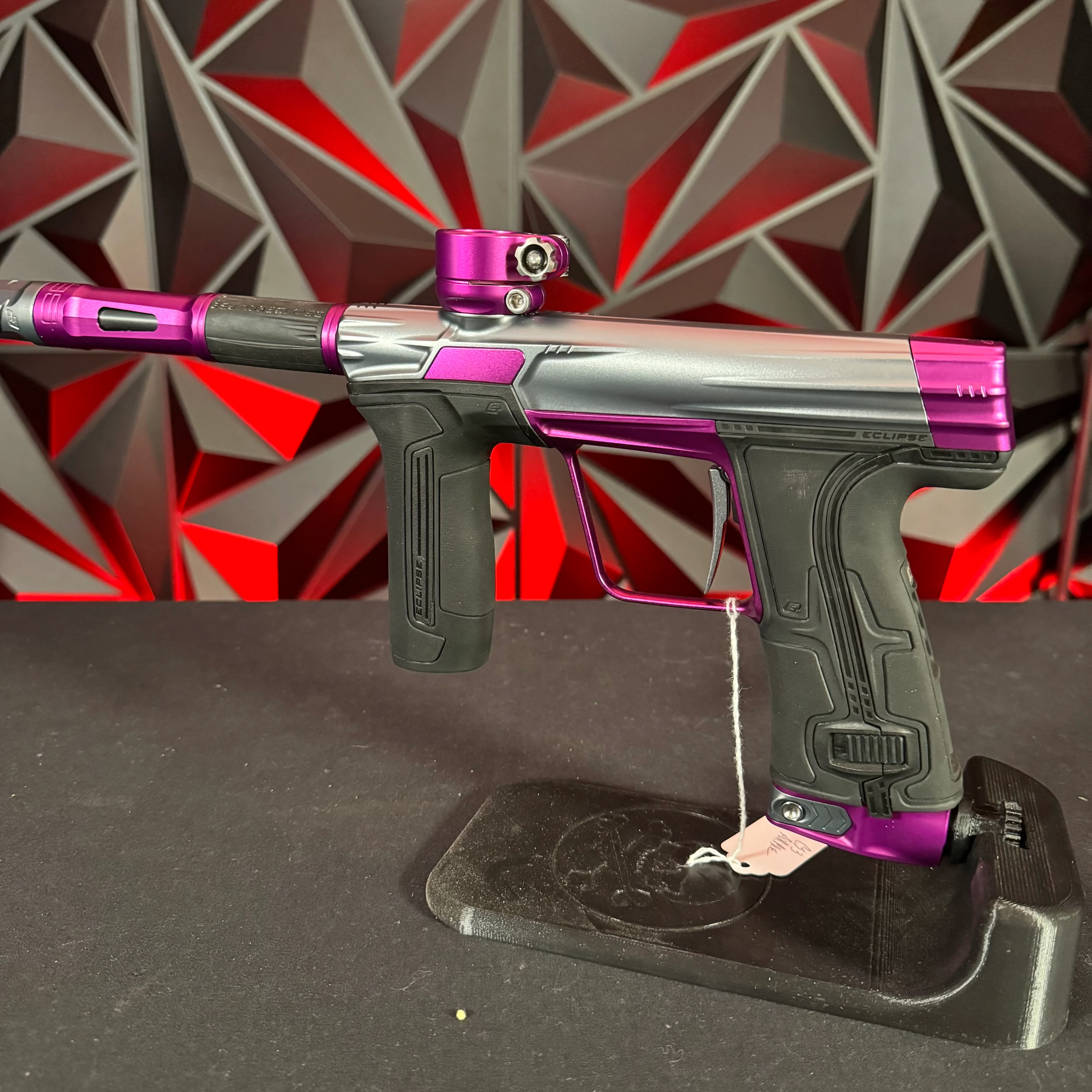 Used Planet Eclipse CS3 Paintball Gun - Havoc (Grey/Purple) - Image 4