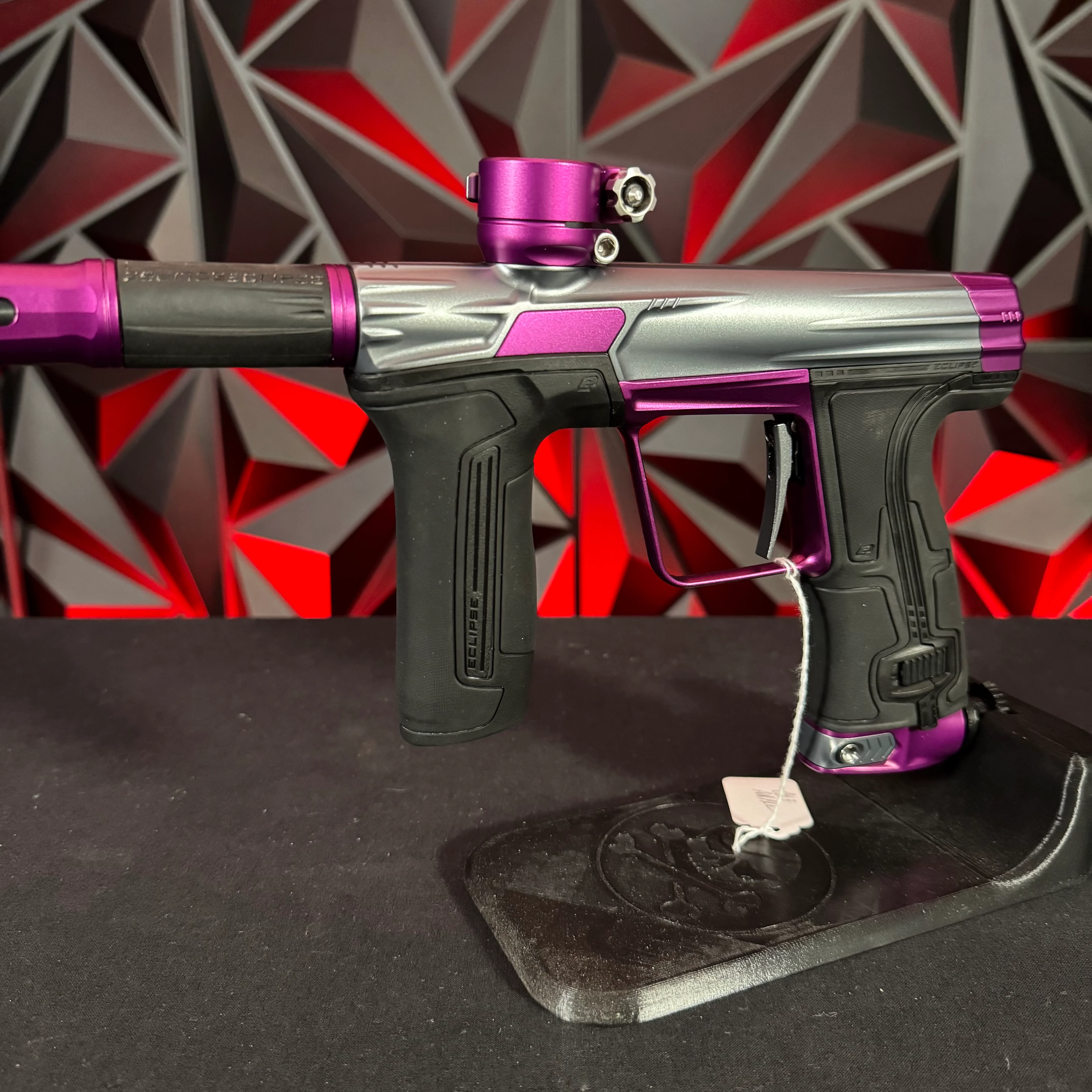 Used Planet Eclipse CS3 Paintball Gun - Havoc (Grey/Purple) - Image 5