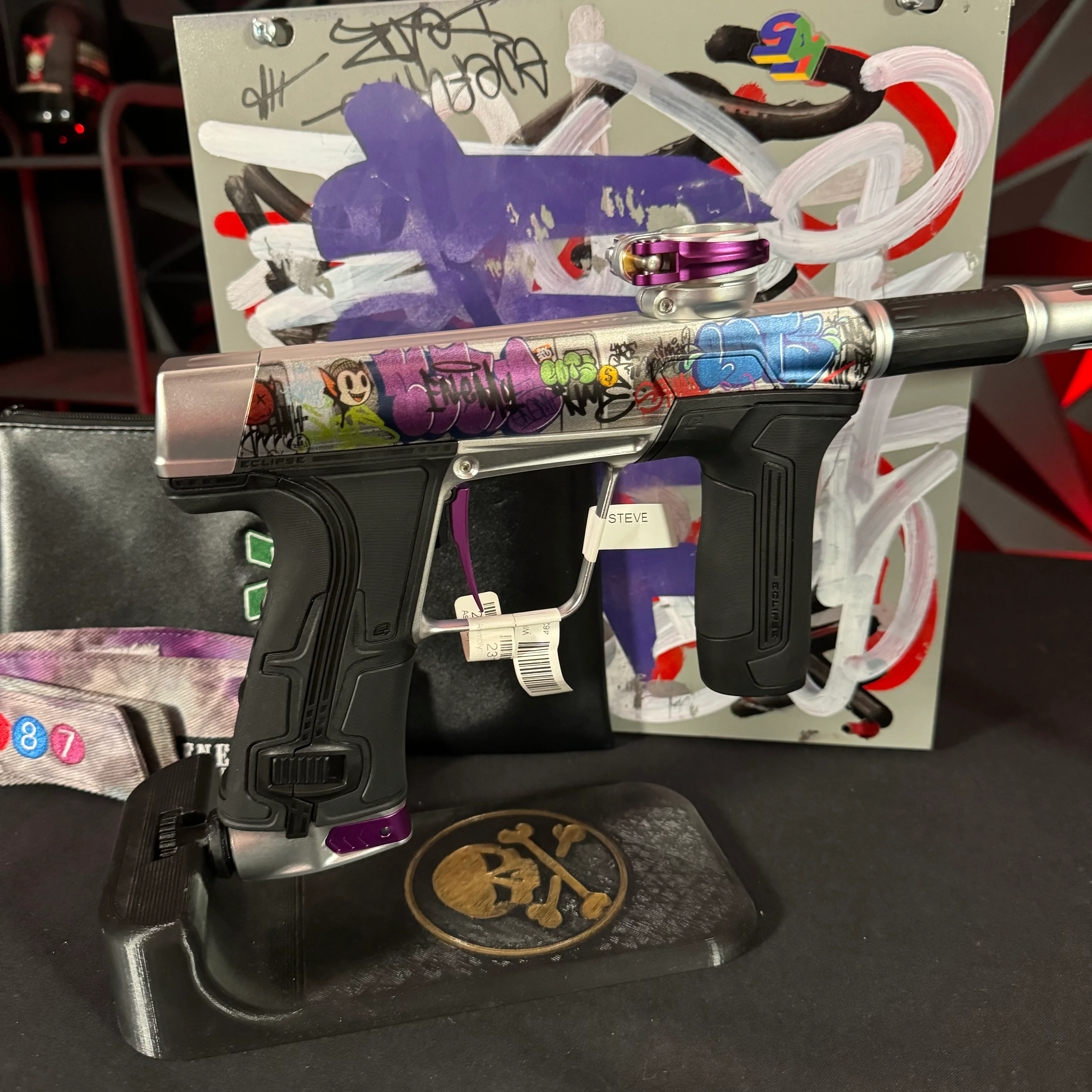 Planet Eclipse CS3 Paintball Gun - LE Enemy of the State w/Matching Headband and Bag, EOTS Metal CS3 Case - Image 2