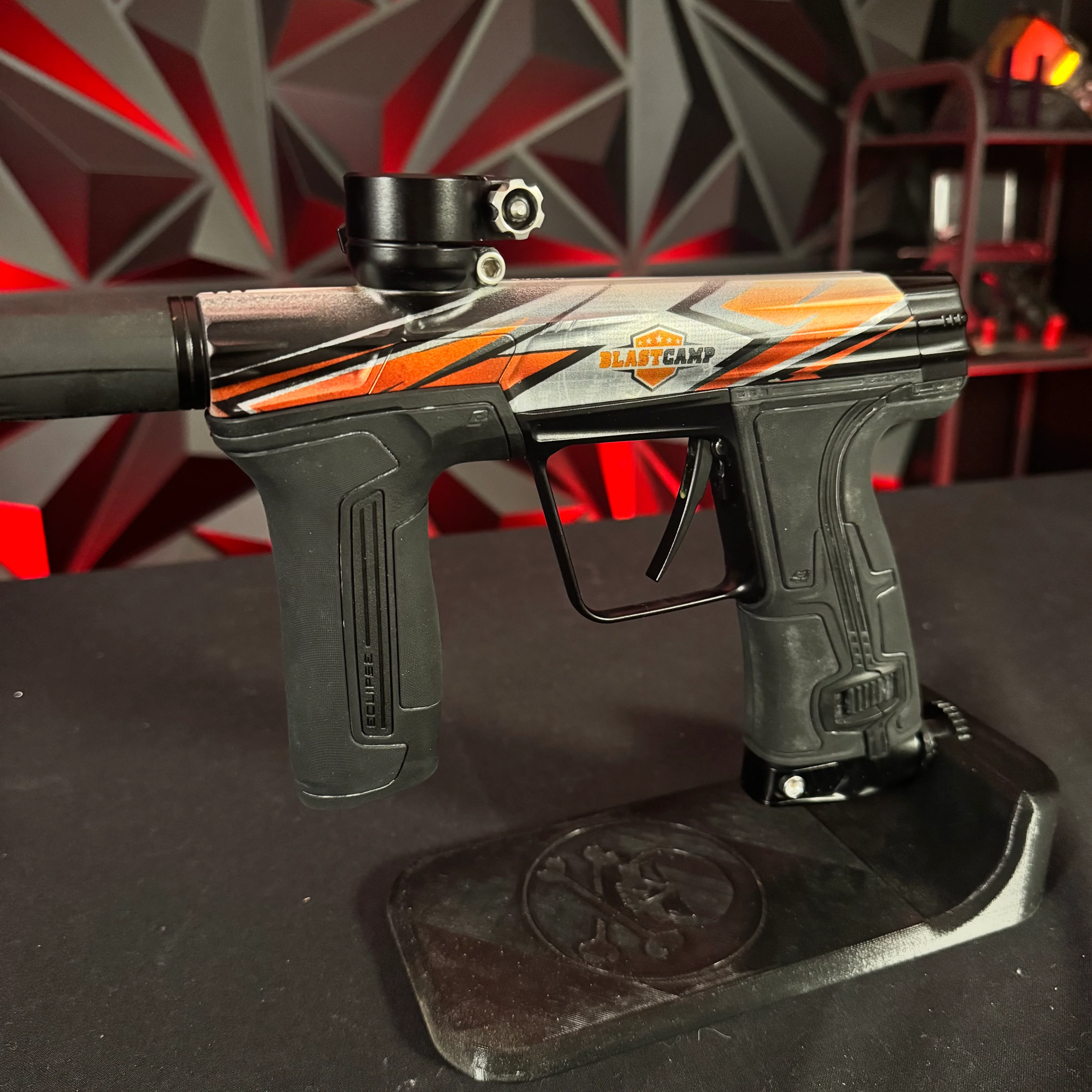 Used Planet Eclipse CS3 Paintball Gun - Limited Edition Blastcamp w/ Black Tip - Image 5