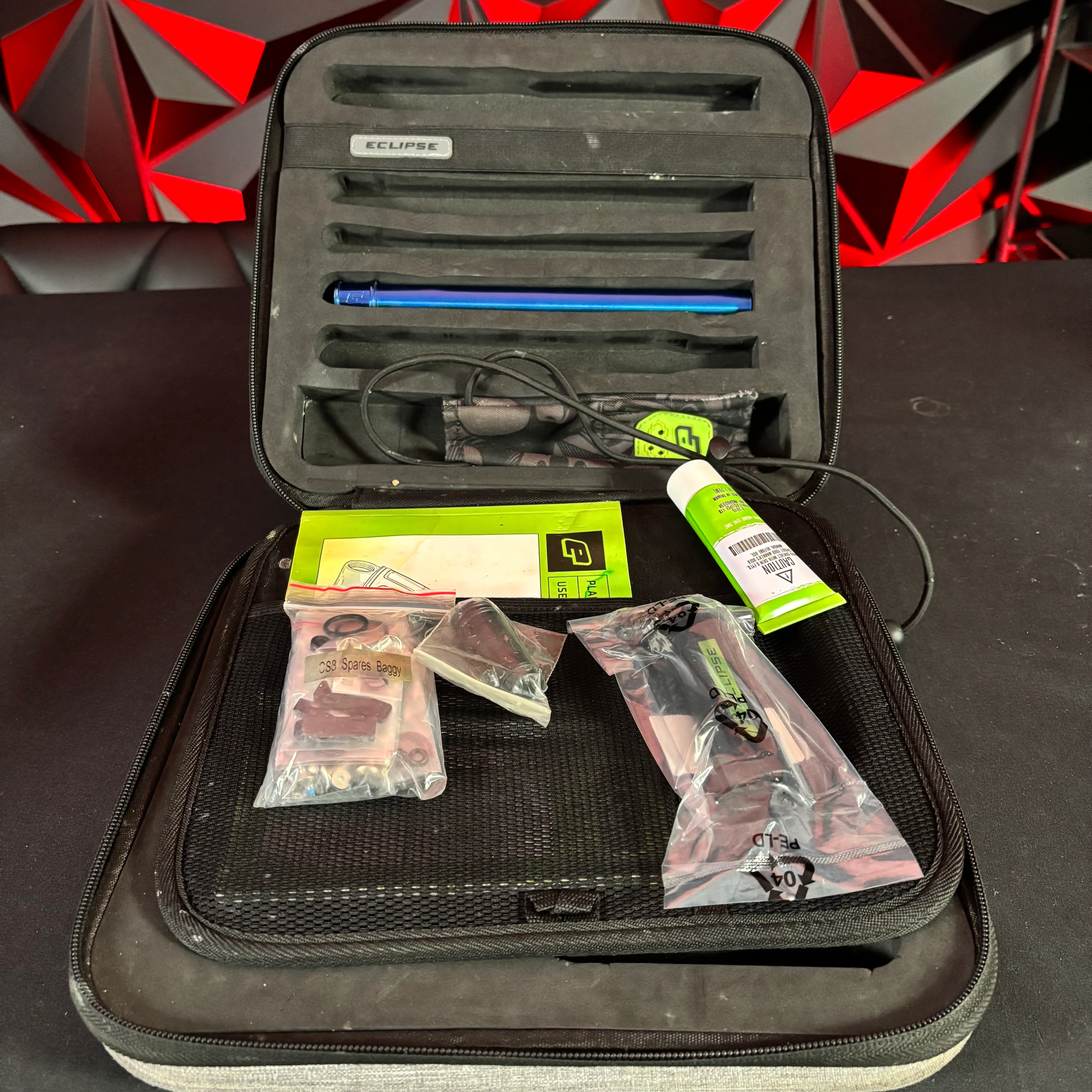 Used Planet Eclipse CS3 Paintball Gun - Midnight w/ Earth Grip Kit - Image 10
