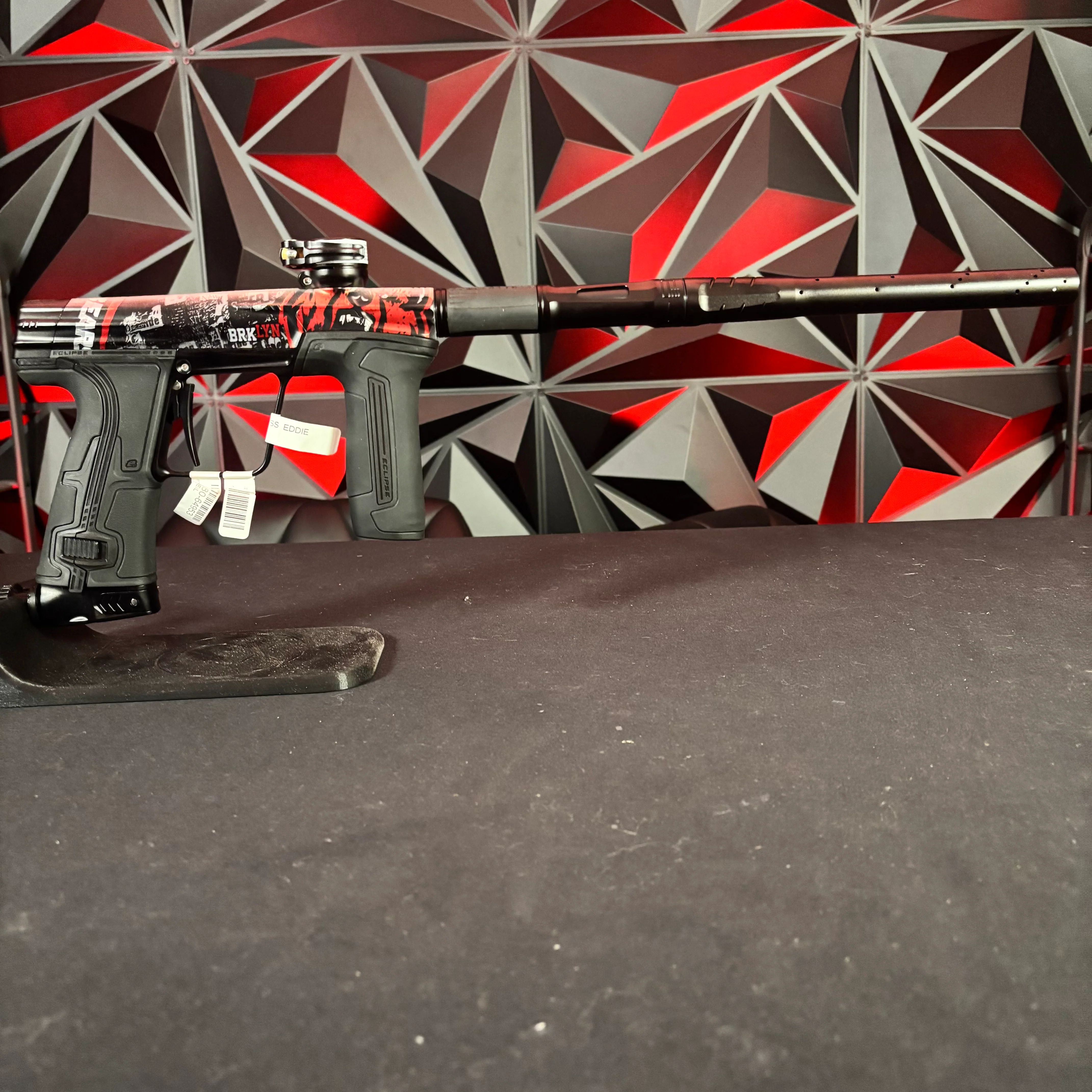 Used Planet Eclipse CS3 Paintball Gun - NRG/ Brooklyn Bears - Image 6