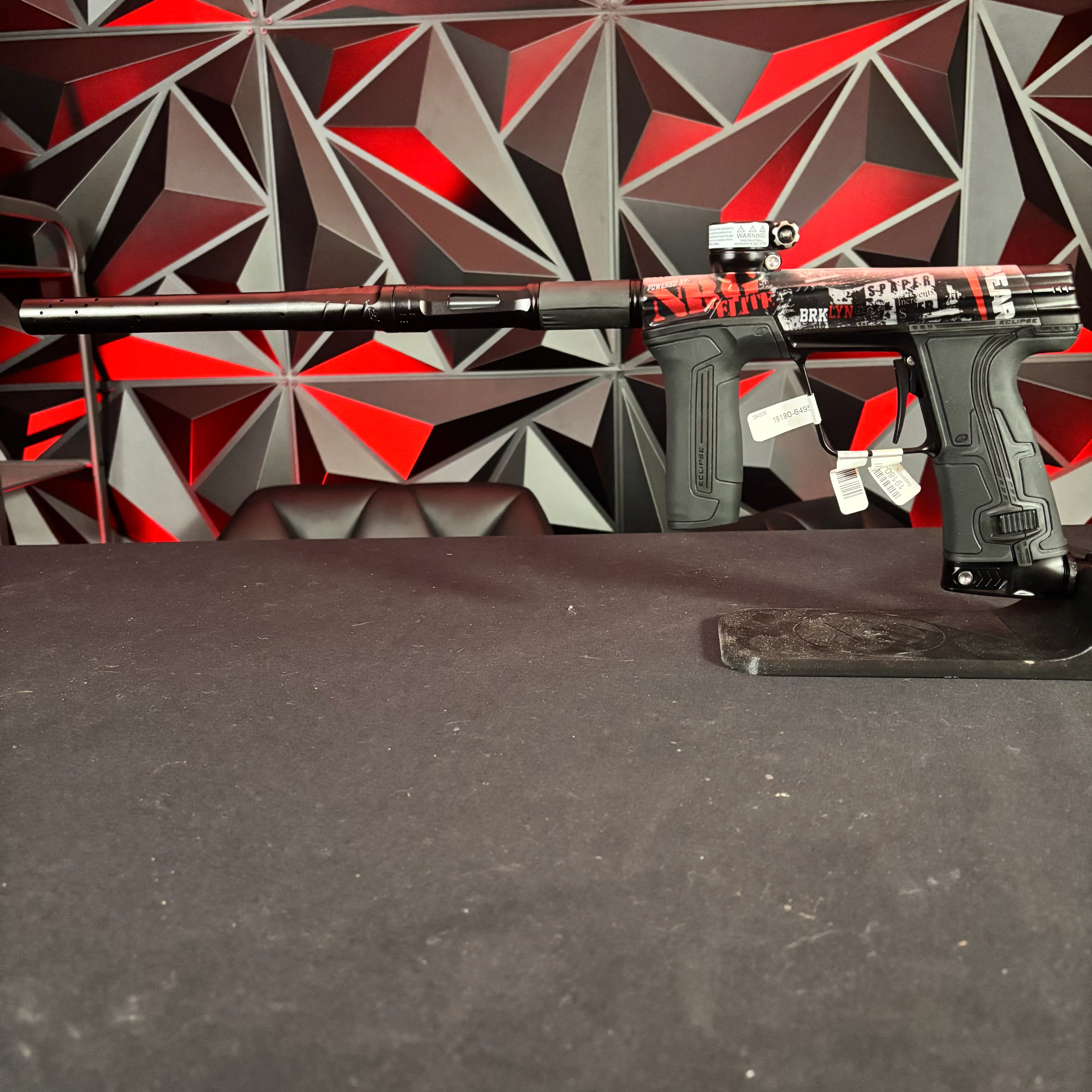 Used Planet Eclipse CS3 Paintball Gun - NRG/ Brooklyn Bears - Image 7