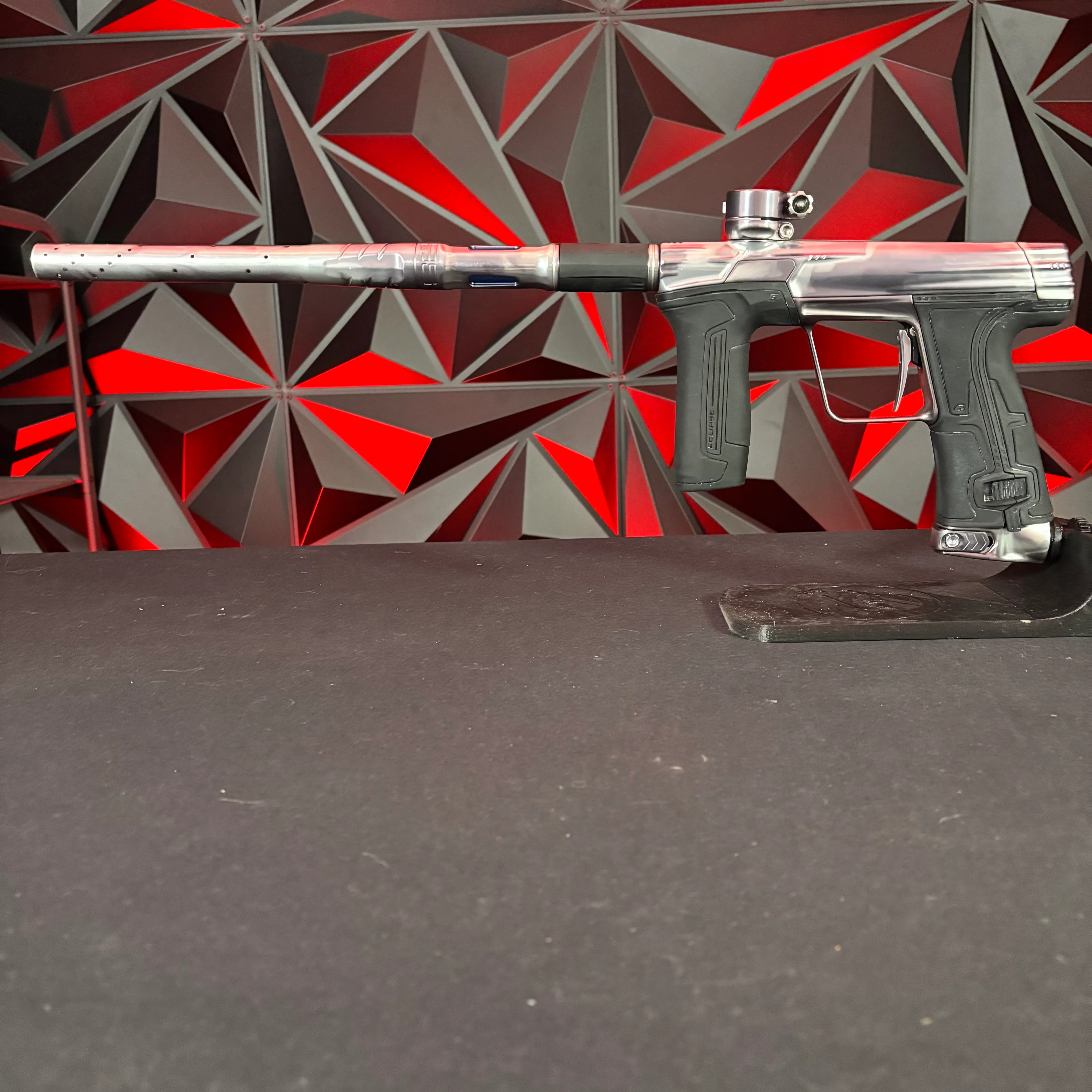 Used Planet Eclipse CS3 Paintball Gun - Polished Acid Wash - Image 7